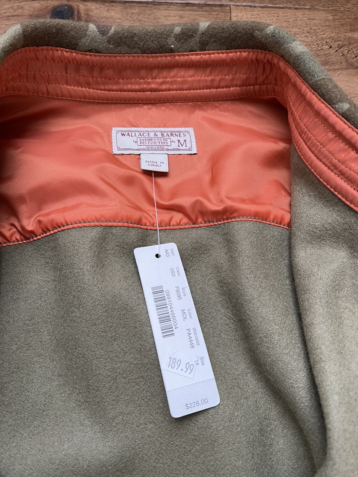 Wallace & Barnes Wallace and Barnes J. Crew Camo Shirt Jacket Medium Shacket Size US M / EU 48-50 / 2 - 8 Thumbnail