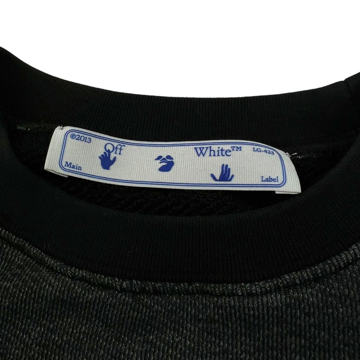 Off-White Off-White Rubber Arrows Dark Grey Sweatshirt Size US M / EU 48-50 / 2 - 5 Thumbnail