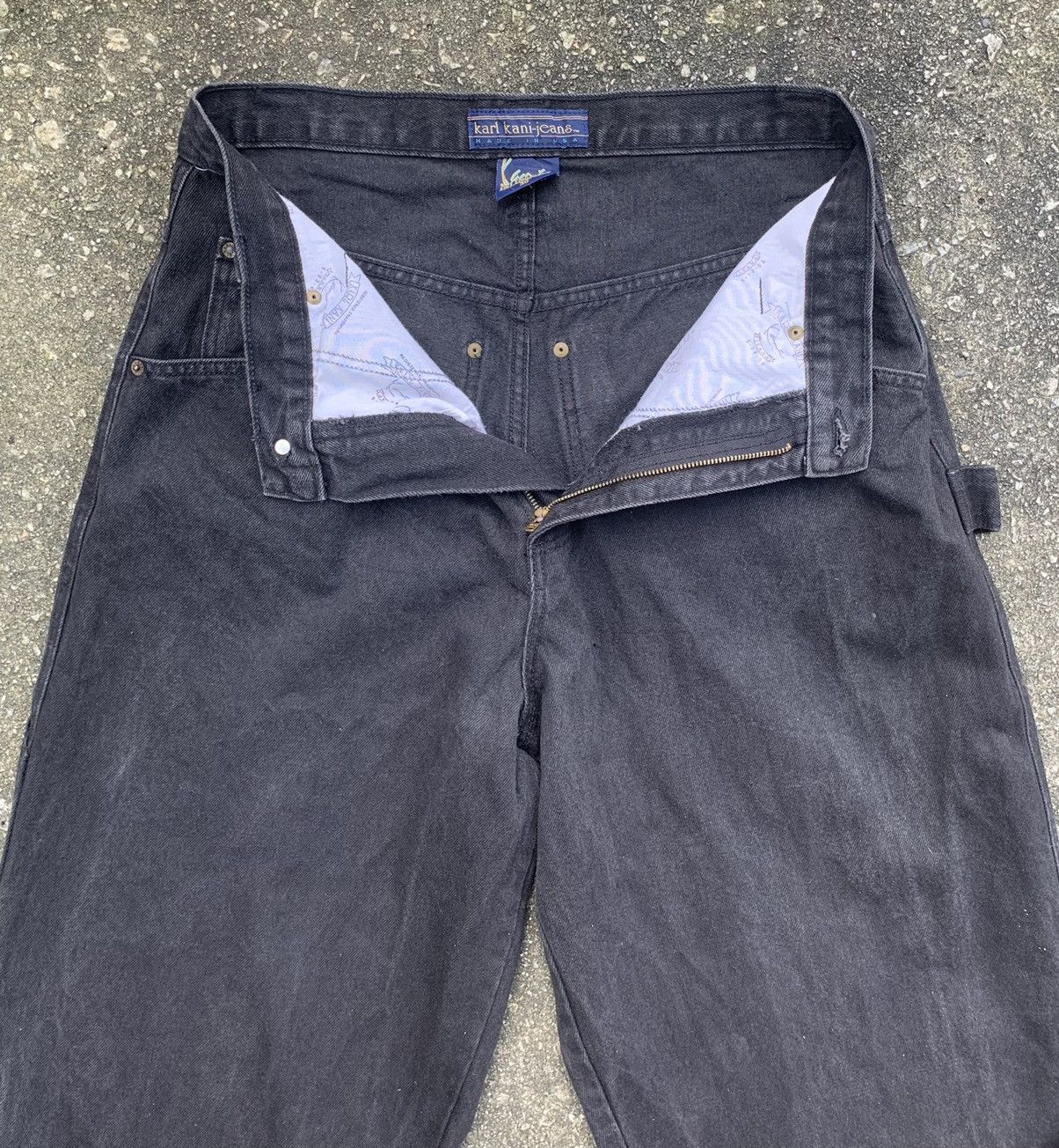 Karl Kani Karl Kani Carpenter Baggy Denim Jeans Made in USA Size US 32 / EU 48 - 16 Thumbnail