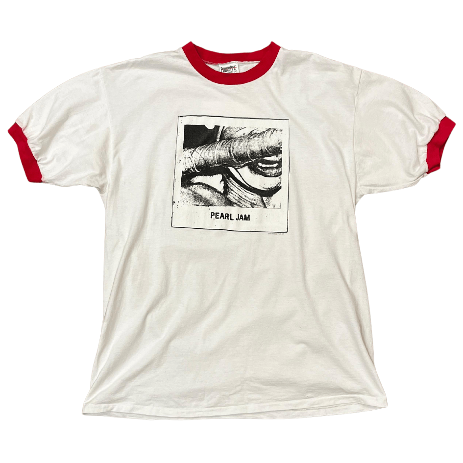 PEARL JAM 1996 Toledo concert tシャツ Vintage PEARL JAM 1996 Concert Band Tee Shirt Size L Tour