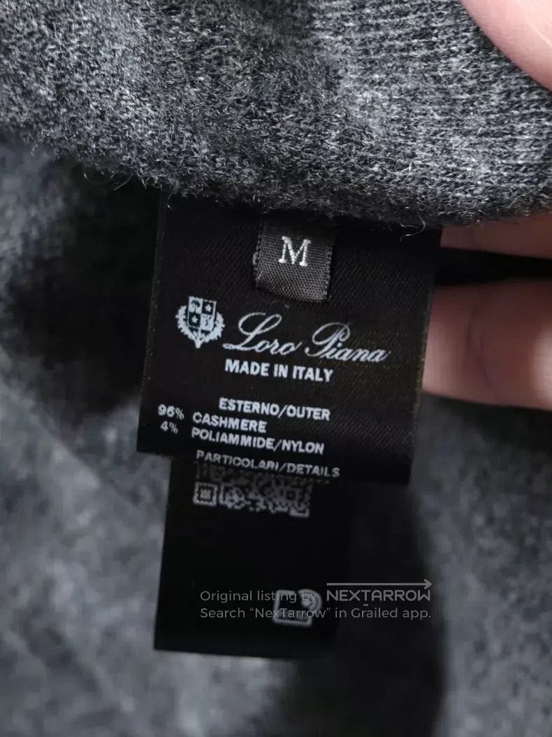 Loro Piana LORO PIANA 23 Autumn knit cashmere coat Size US M / EU 48-50 / 2 - 6 Thumbnail