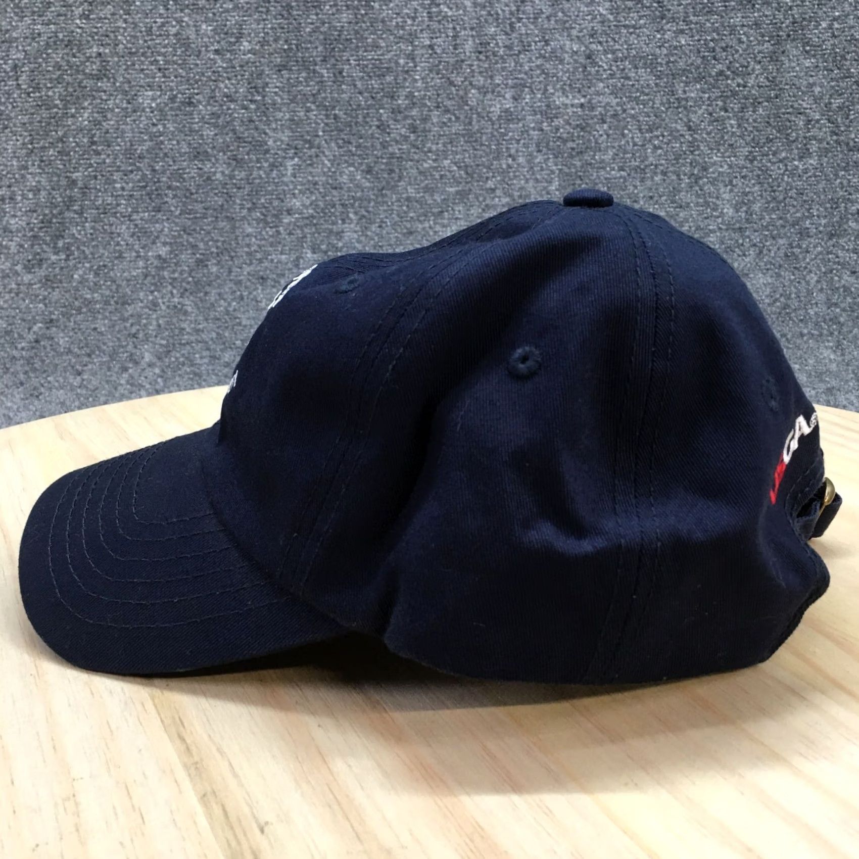 Vintage USGA Cap Hat Mens One Size Blue U.S. Open at Winged Foot 2020 Baseball Cap Adjustable Lightweight Breathable Canvas Hat Size ONE SIZE - 4 Thumbnail