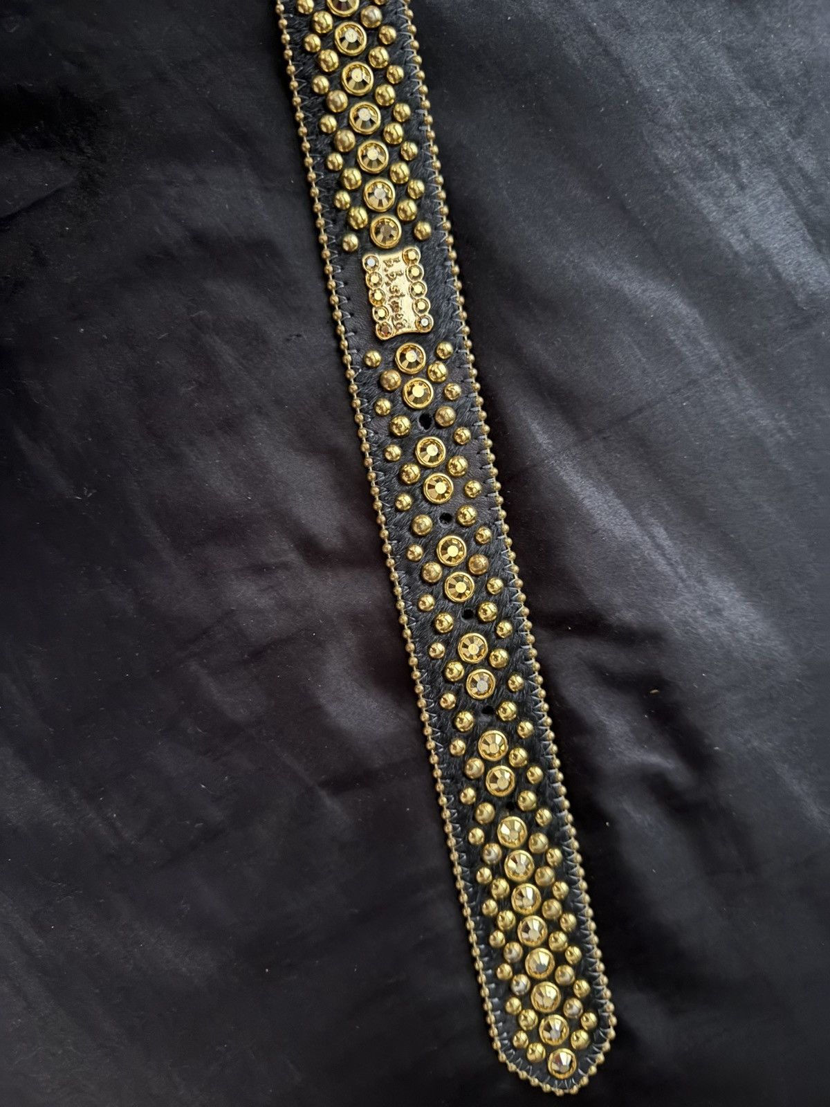 B.B. Simon The Murder Belt - Royal Gold Size 32 - 3 Thumbnail