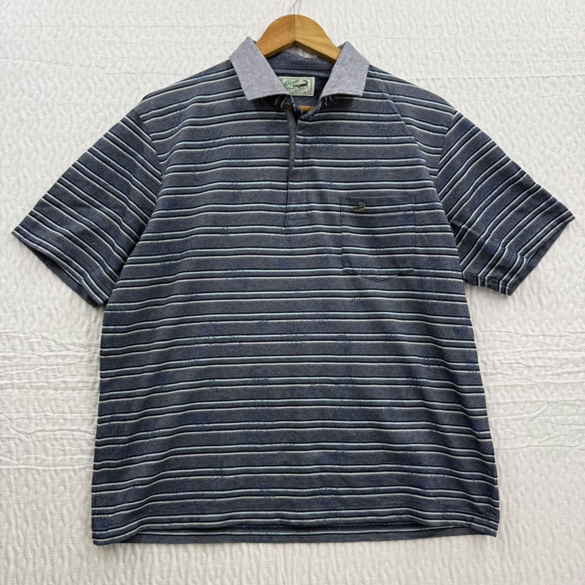 Other Vintage Crocodile Polo Shirt Size US L / EU 52-54 / 3 - 1 Thumbnail