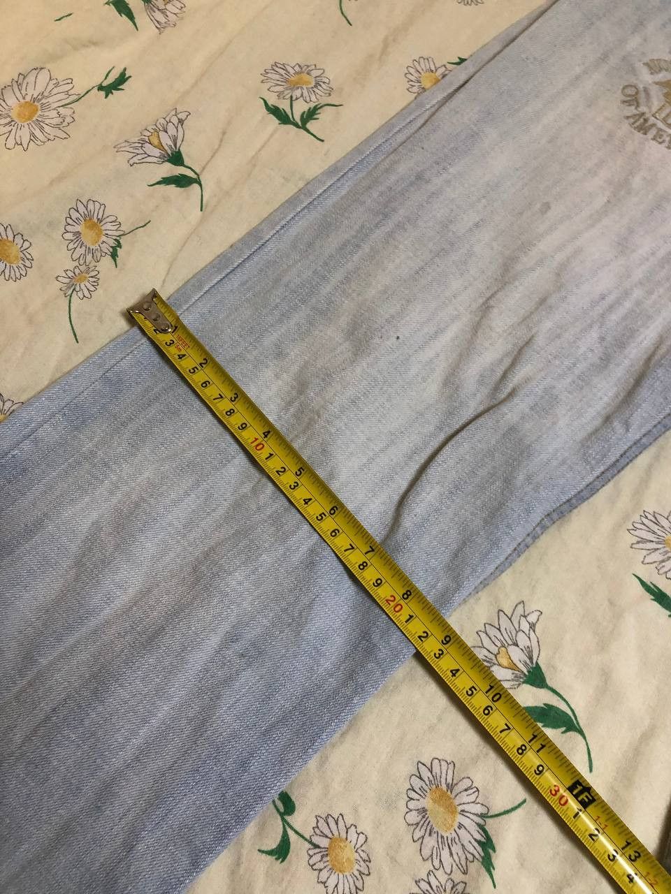 Mustang Vintage 70s Mustang Denim Jeans: High Waisted Distressed Size US 32 / EU 48 - 5 Thumbnail
