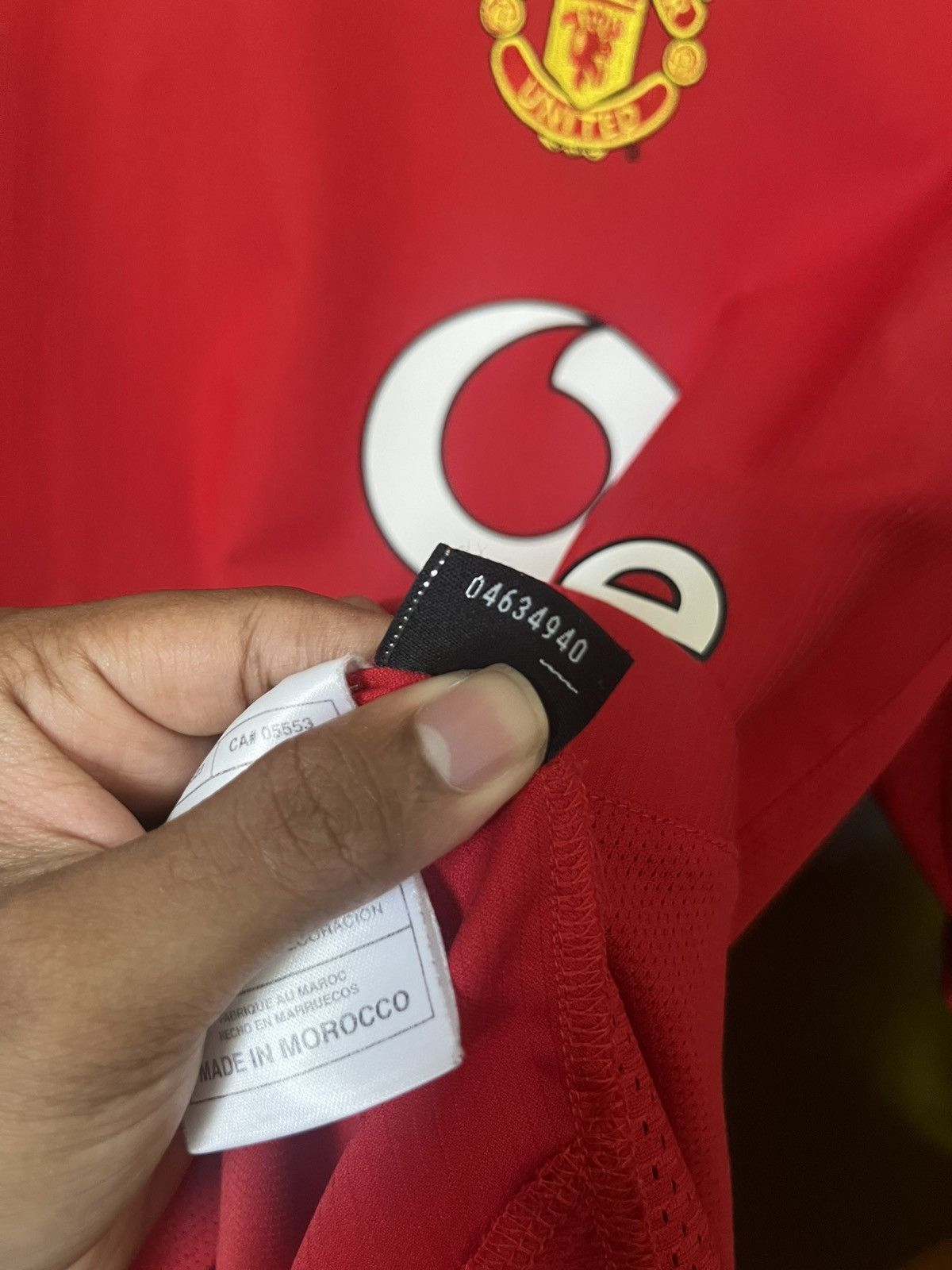 Nike MAN UTD 2005/06 HOME | RONALDO 7 Size US L / EU 52-54 / 3 - 10 Thumbnail