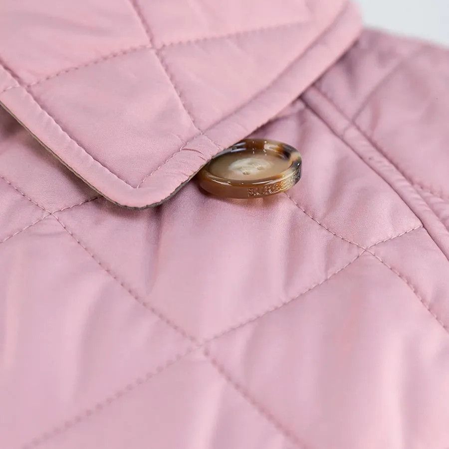Burberry o1w1db10426 Quilted Padded Coat in Antique Rose Size XL / US 12-14 / IT 48-50 - 4 Thumbnail