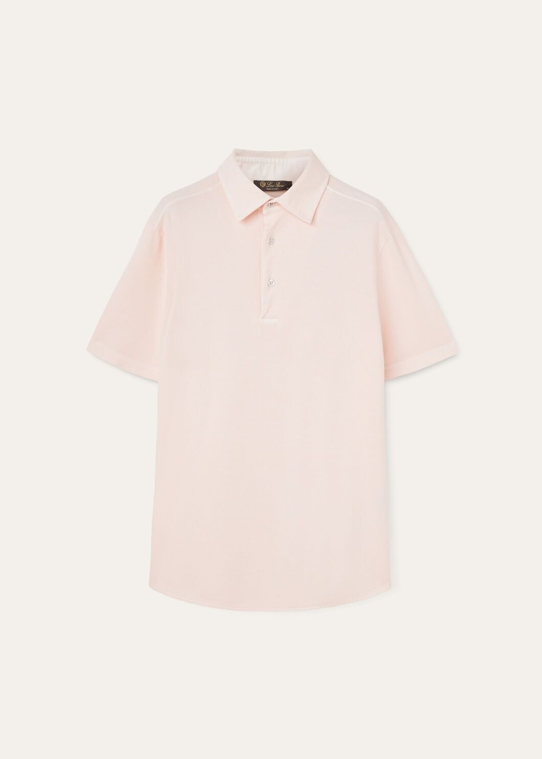Loro Piana o1w1db10125 FAN5407 Polo Shirt in Light Pink Size US XL / EU 56 / 4 - 1 Thumbnail