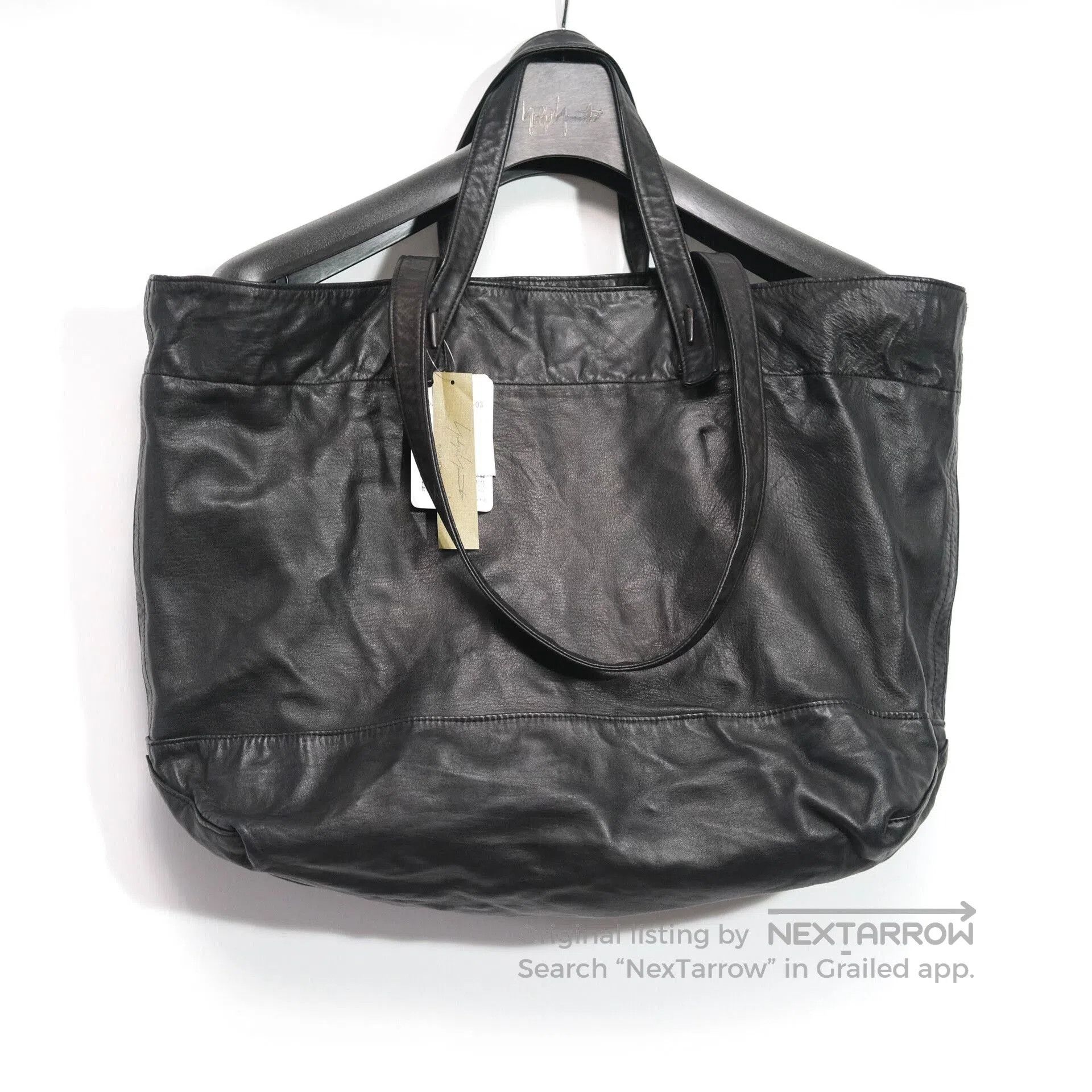 Yohji Yamamoto Yohji Yamamoto Horse Leather Bag. Size ONE SIZE - 1 Thumbnail