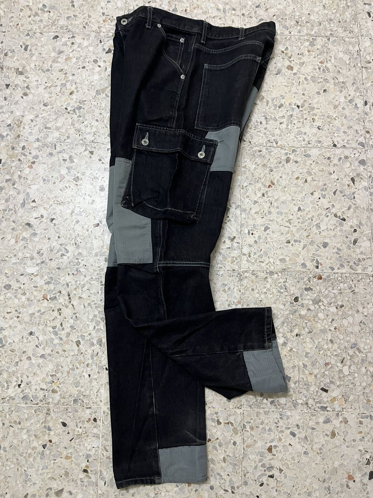 Engineered Garments RARE Japanese Archival Rocstar x Realmad Hectic Double Knee Size US 33 - 3 Thumbnail