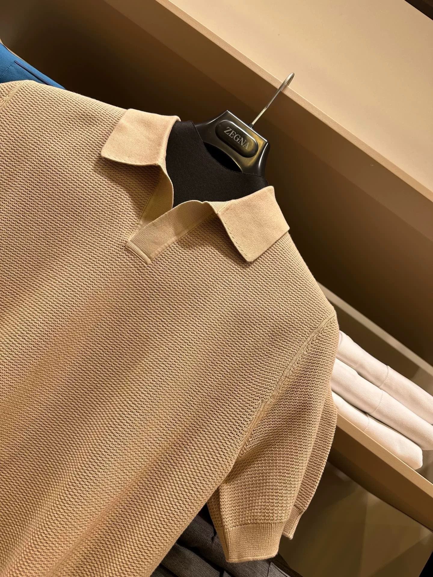 Ermenegildo Zegna Zegna Premium Cotton Short Polo Shirt Size US M / EU 48-50 / 2 - 2 Thumbnail