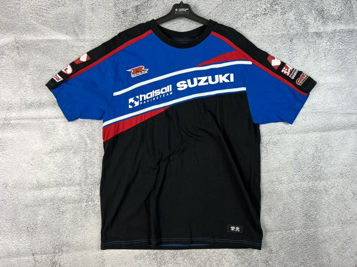 Vintage Vintage Suzuki racing T-shirt Size US XL / EU 56 / 4 - 2 Thumbnail