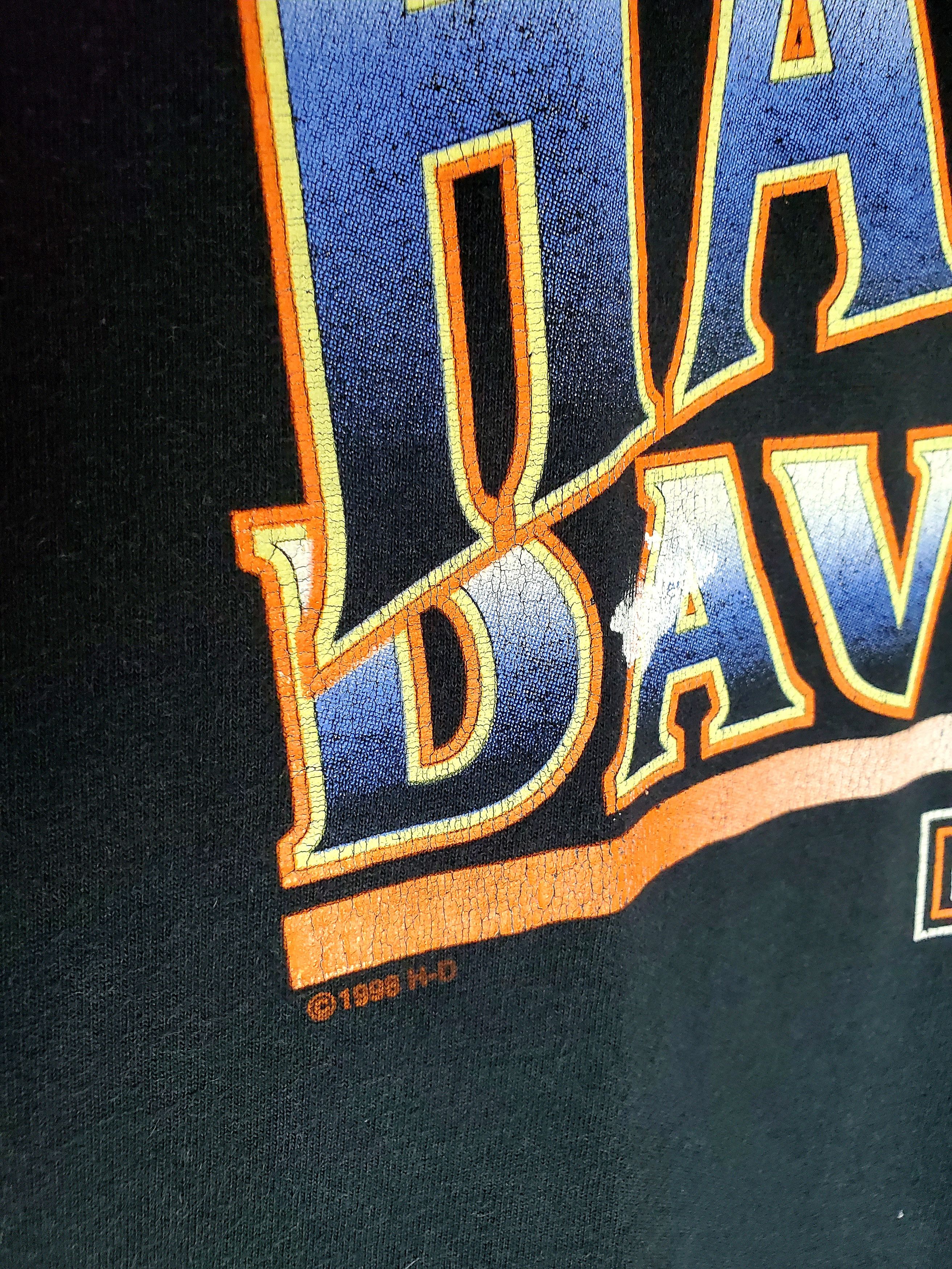 Harley Davidson × Vintage VINTAGE HARLEY DAVIDSON American motorcycle MADE IN USA XXl Size US XXL / EU 58 / 5 - 3 Thumbnail