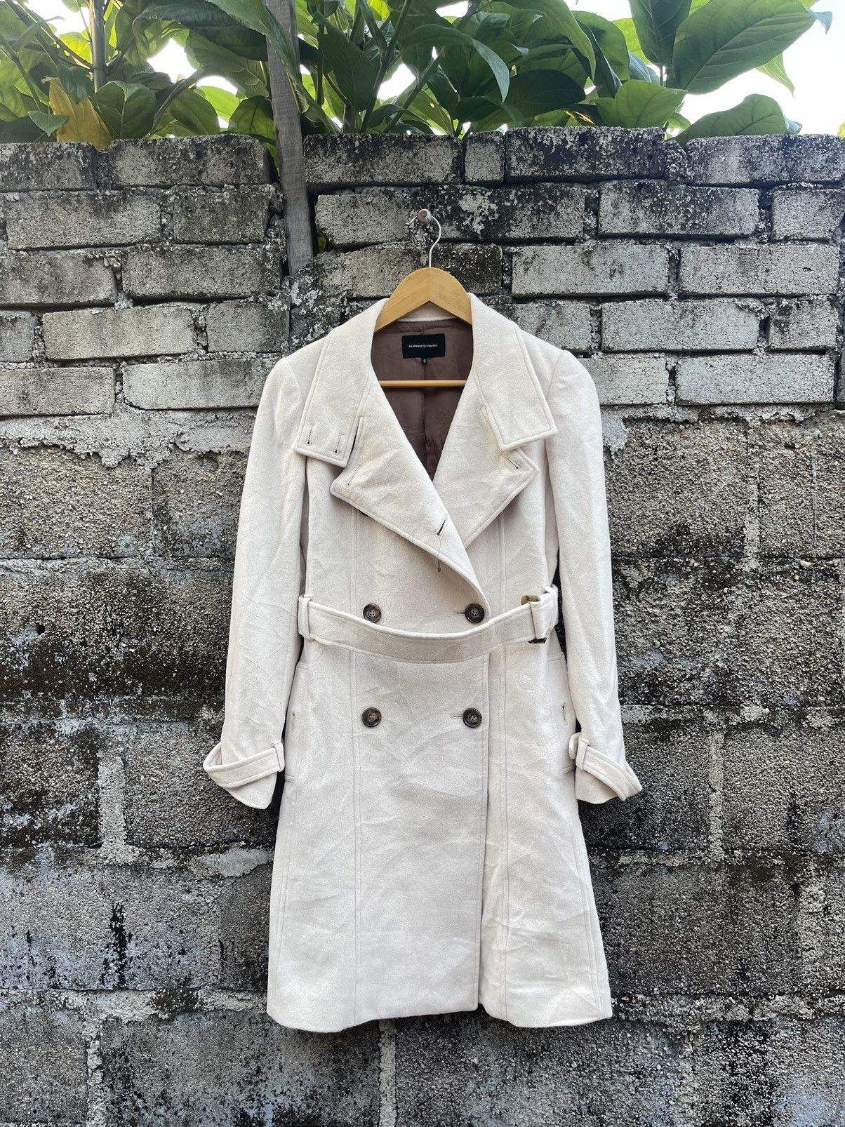 ABAHOUSE × Japanese Brand JAPANESE ABAHOUSE WOOL LONG COAT Size S / US 4 / IT 40 - 1 Thumbnail