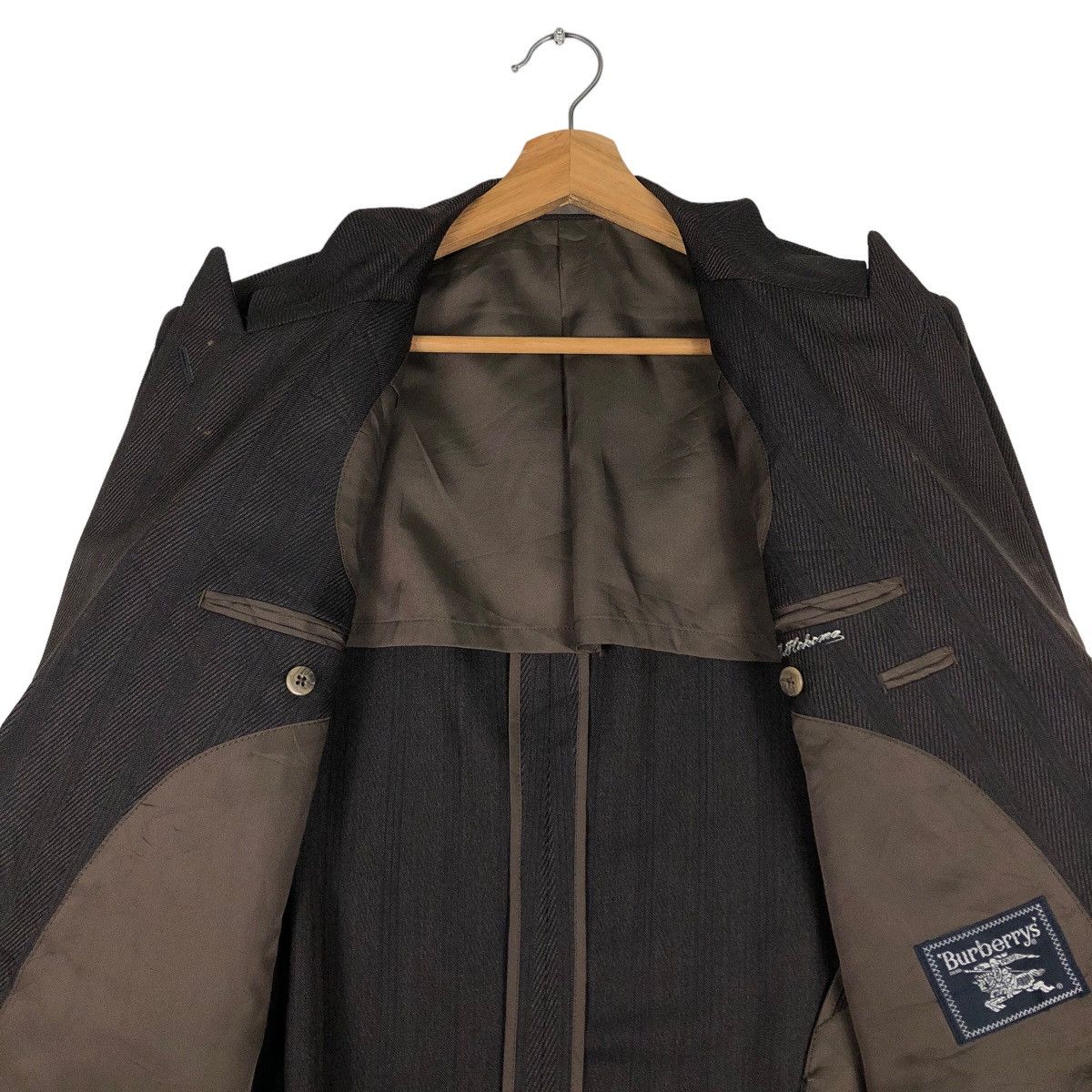 Burberry 🔥Vtg Casual Coats Jacket Double Breast Burberrys Size US M / EU 48-50 / 2 - 12 Thumbnail