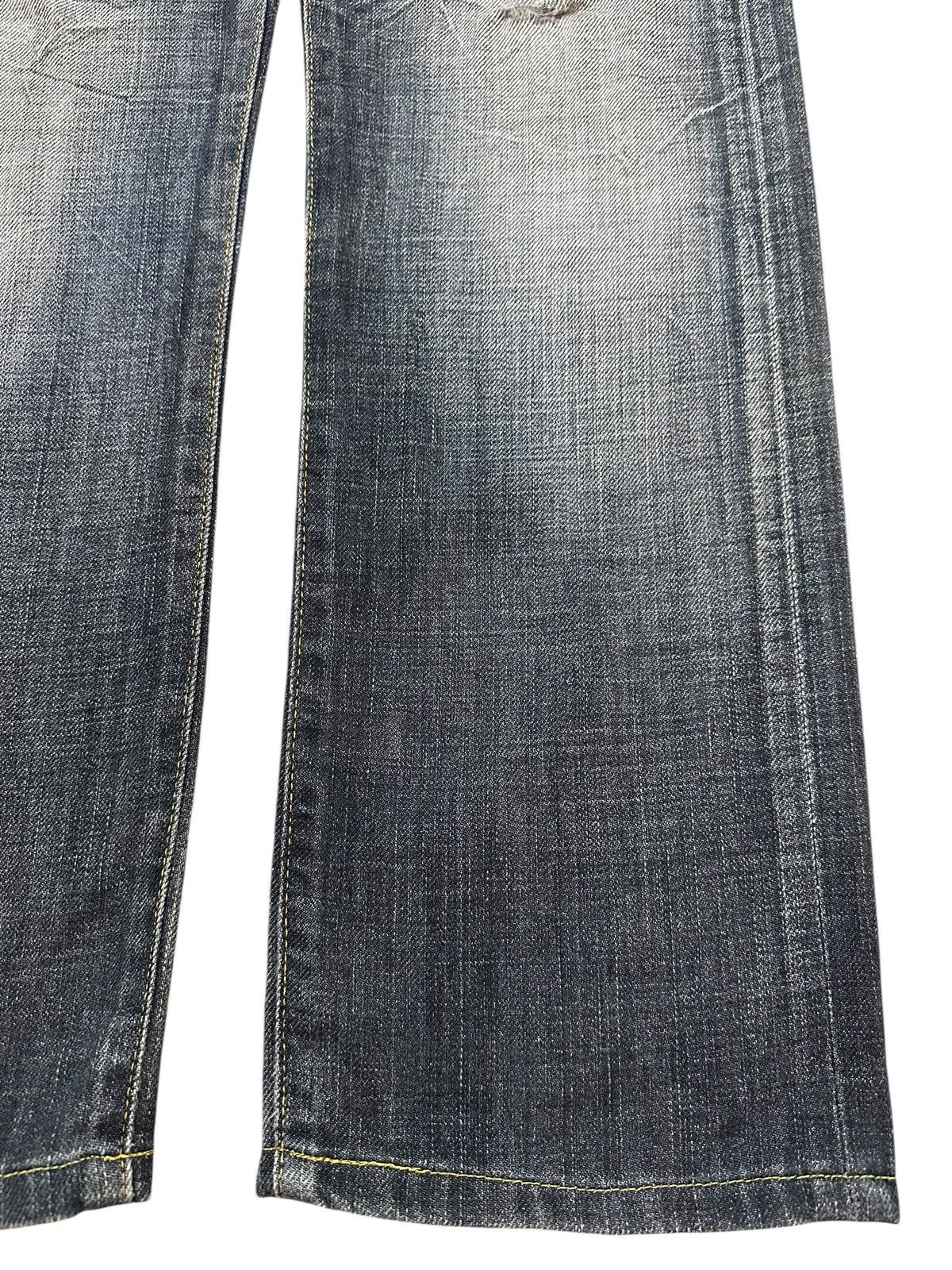 Edwin Vintage Japan Edwin 502 Faded Wash Style Loose Jeans Size US 32 / EU 48 - 7 Thumbnail