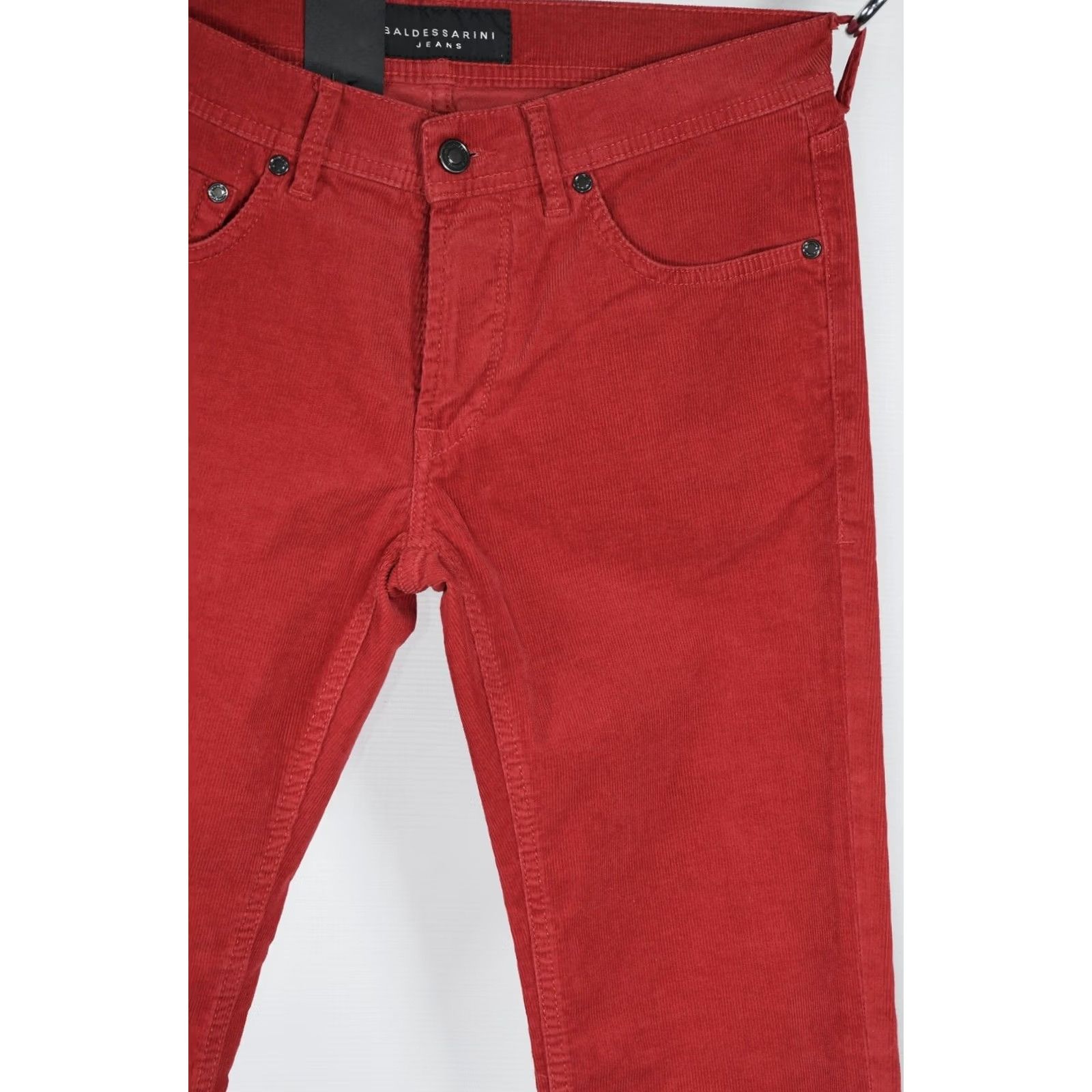 Vintage BALDESSARINI Jack Corduroy Red Pants W30/L34 Mens Classic Size US 30 / EU 46 - 6 Thumbnail