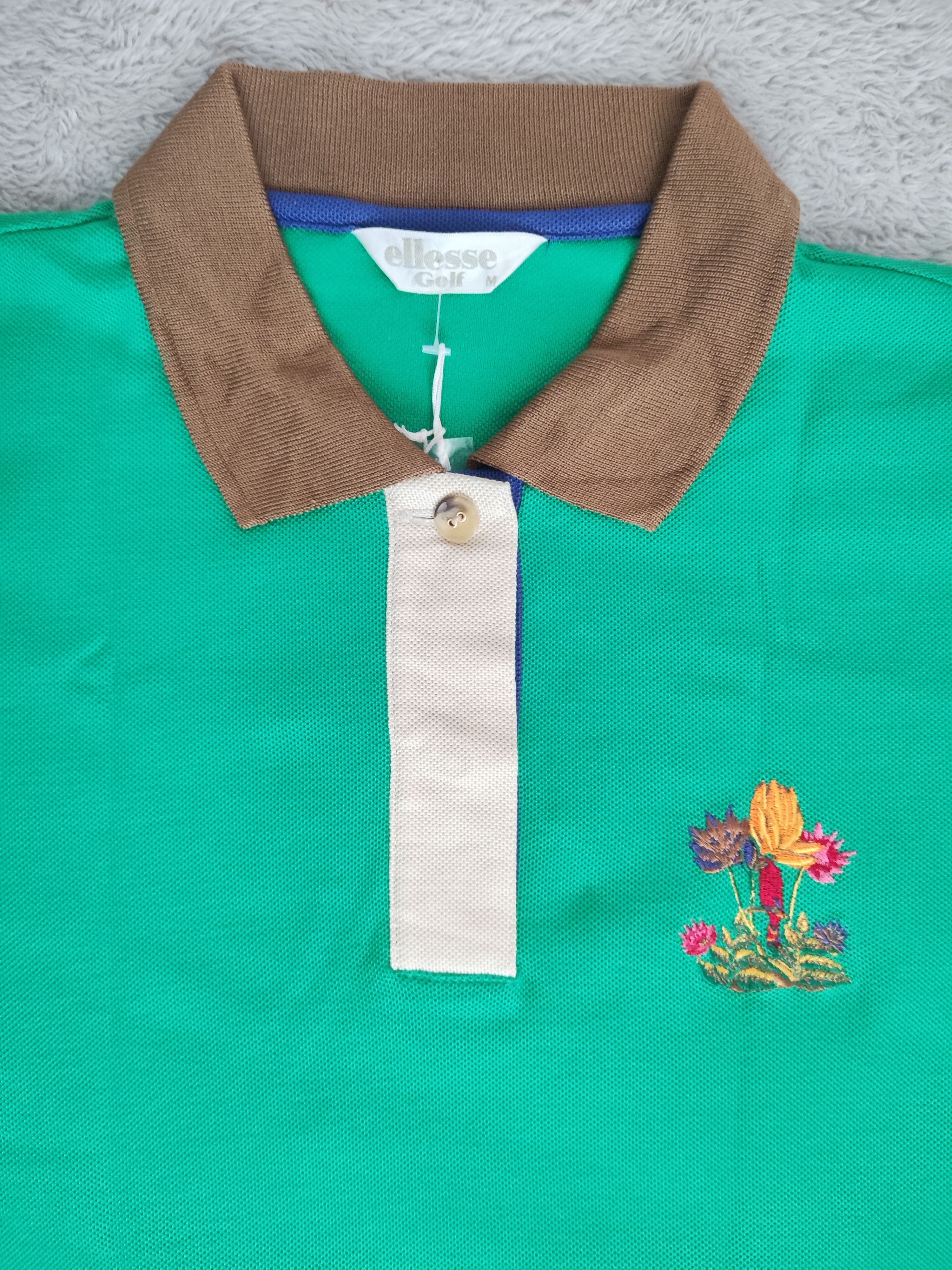 Ellesse Vintage NWT Ellesse Golf "Deadstock" Polo - Embroidery Logo Size US M / EU 48-50 / 2 - 2 Thumbnail