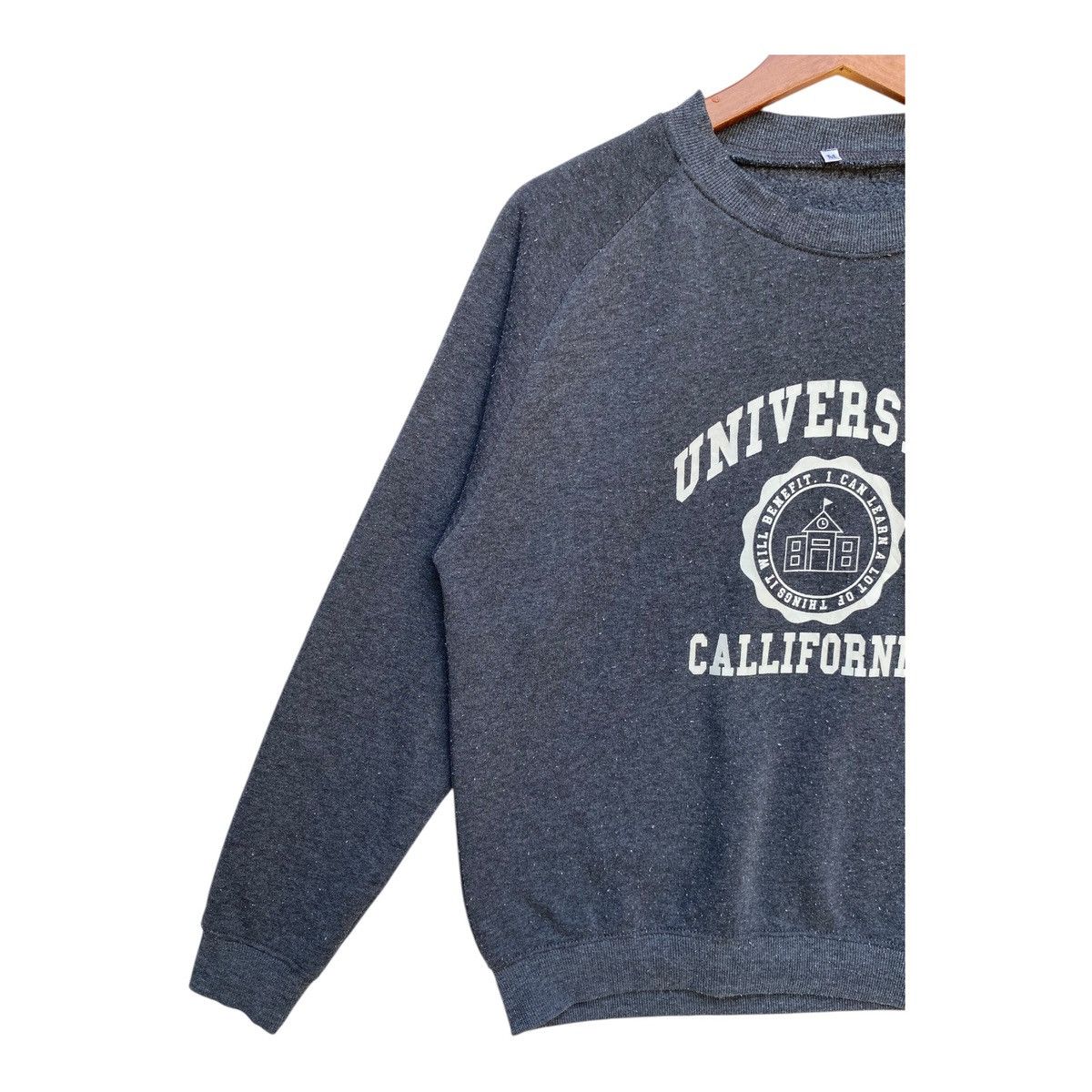 Vintage University California Sweashirt Spellout Crewneck Size M Size US M / EU 48-50 / 2 - 3 Thumbnail