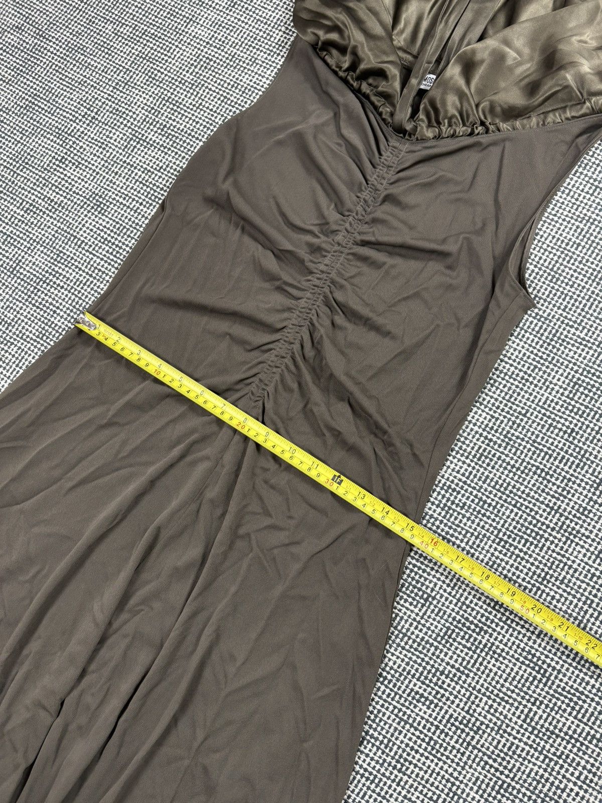 Moschino Moschino vintage dress mid length rayon brown casual evening Size L / US 10 / IT 46 - 9 Thumbnail