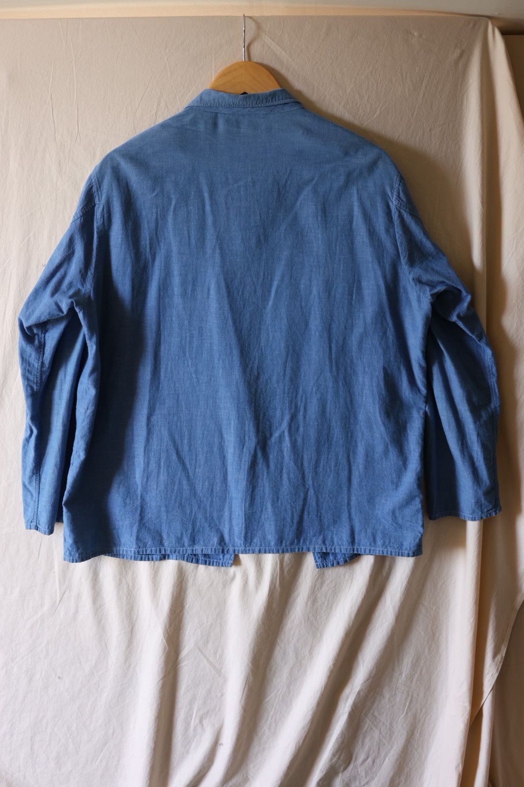 Comoli COMOLI Betachan Chambray Shirt Jacket 2 Size US M / EU 48-50 / 2 - 8 Thumbnail