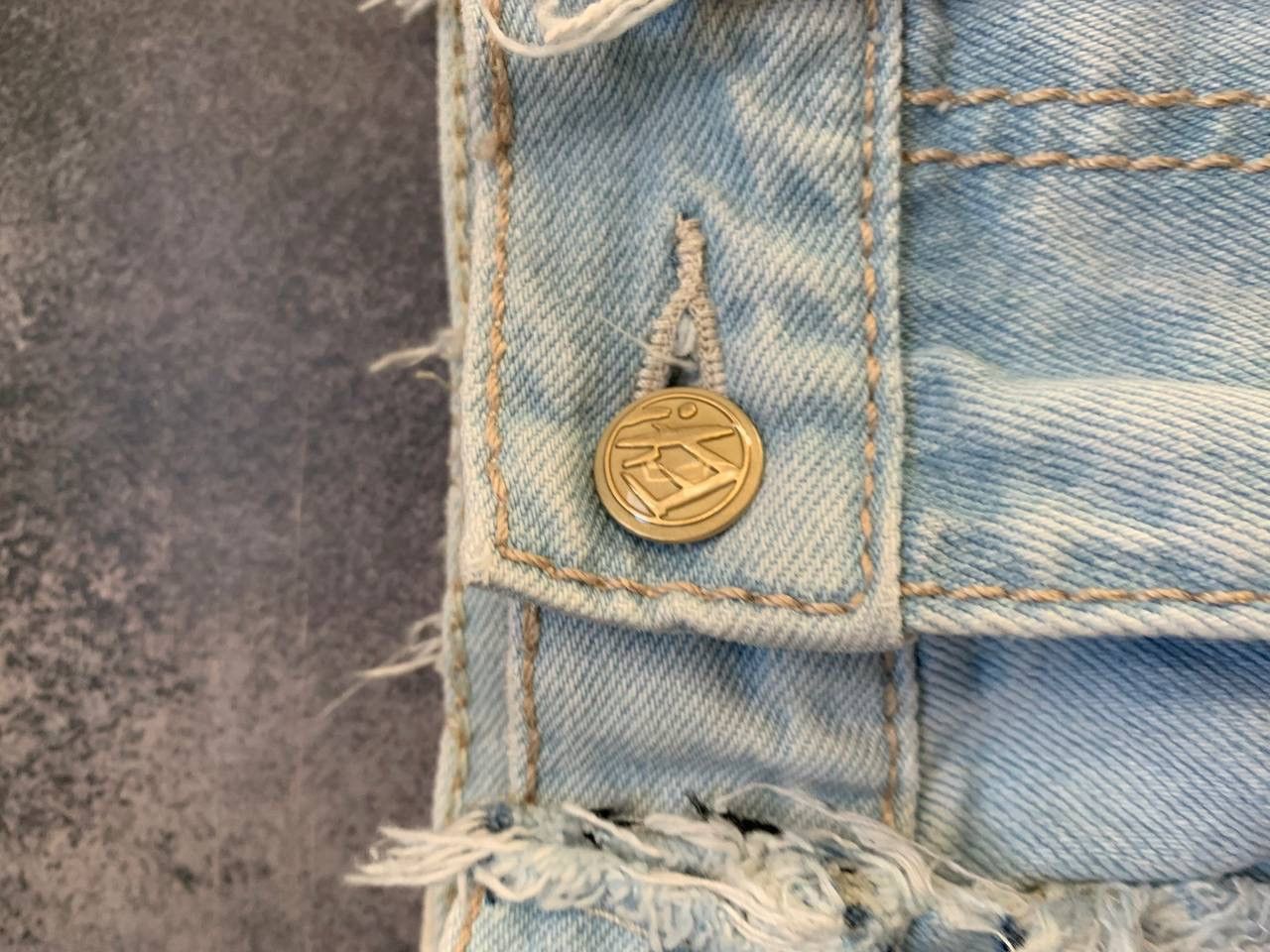 Eytys Benz Blue Patchwork Jeans W32 L34 Size US 32 / EU 48 - 7 Thumbnail