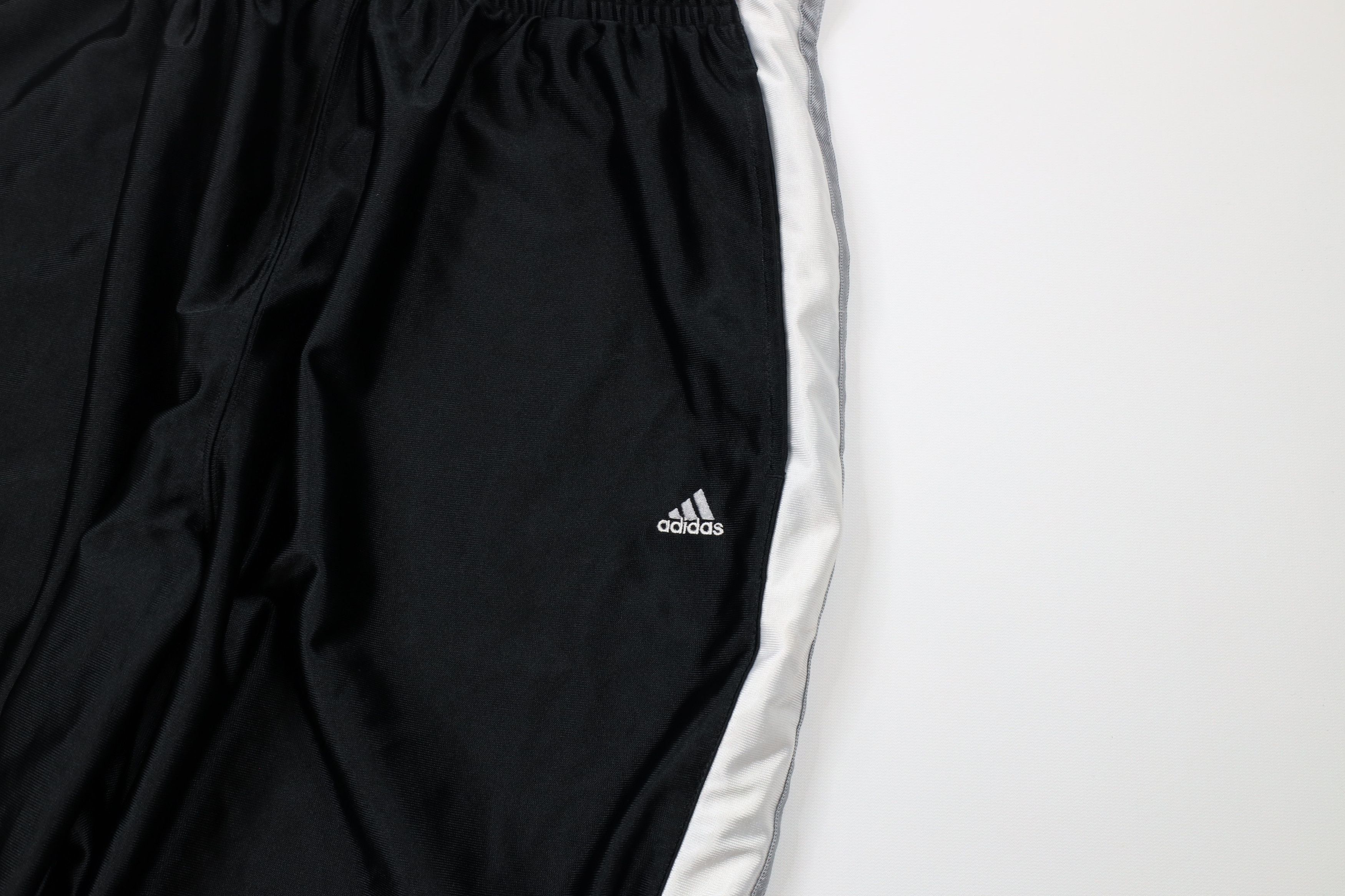 Adidas × Vintage Vintage Y2K 2001 Adidas Block Wide Leg Tearaway Sweatpants Size US 40 / EU 56 - 5 Thumbnail