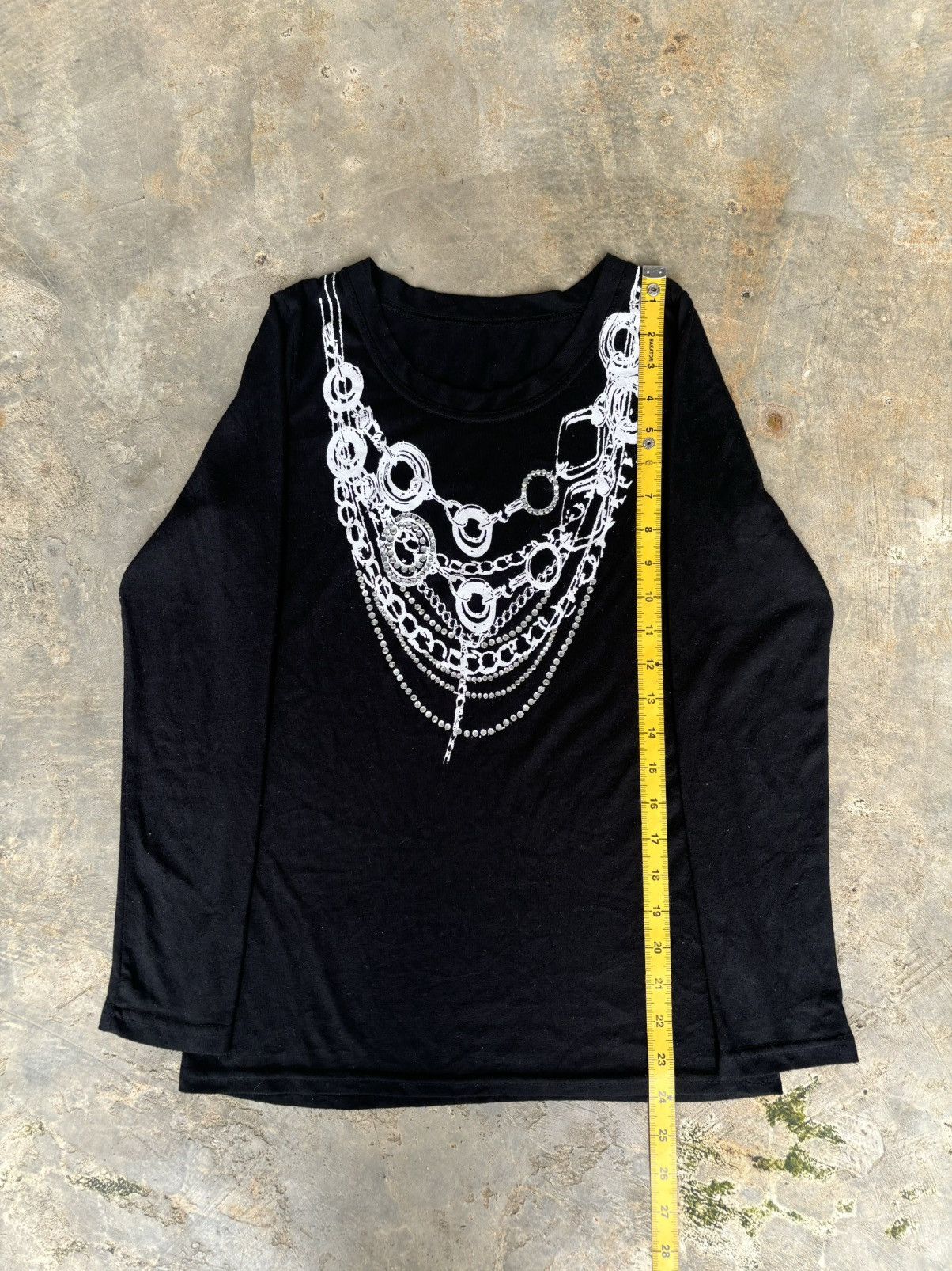 If Six Was Nine × Japanese Brand × Le Grande Bleu (L.G.B.) Y2k necklace Style Ifsixwasnine Lgb Longsleeve Size L / US 10 / IT 46 - 6 Thumbnail