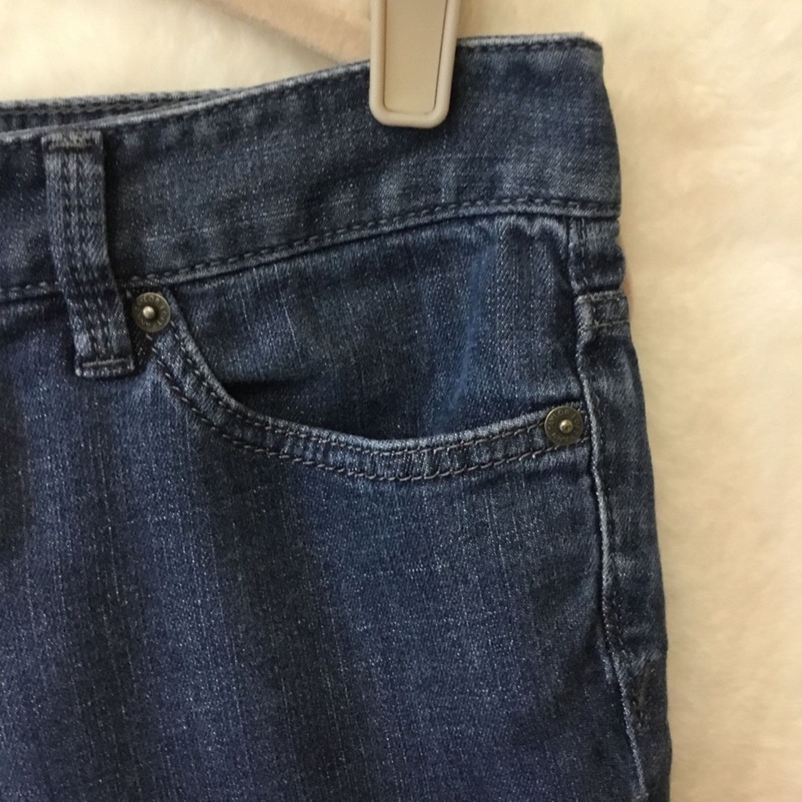 Loft Loft Blue Capri Jeans Size 28" / US 6 / IT 42 - 4 Thumbnail