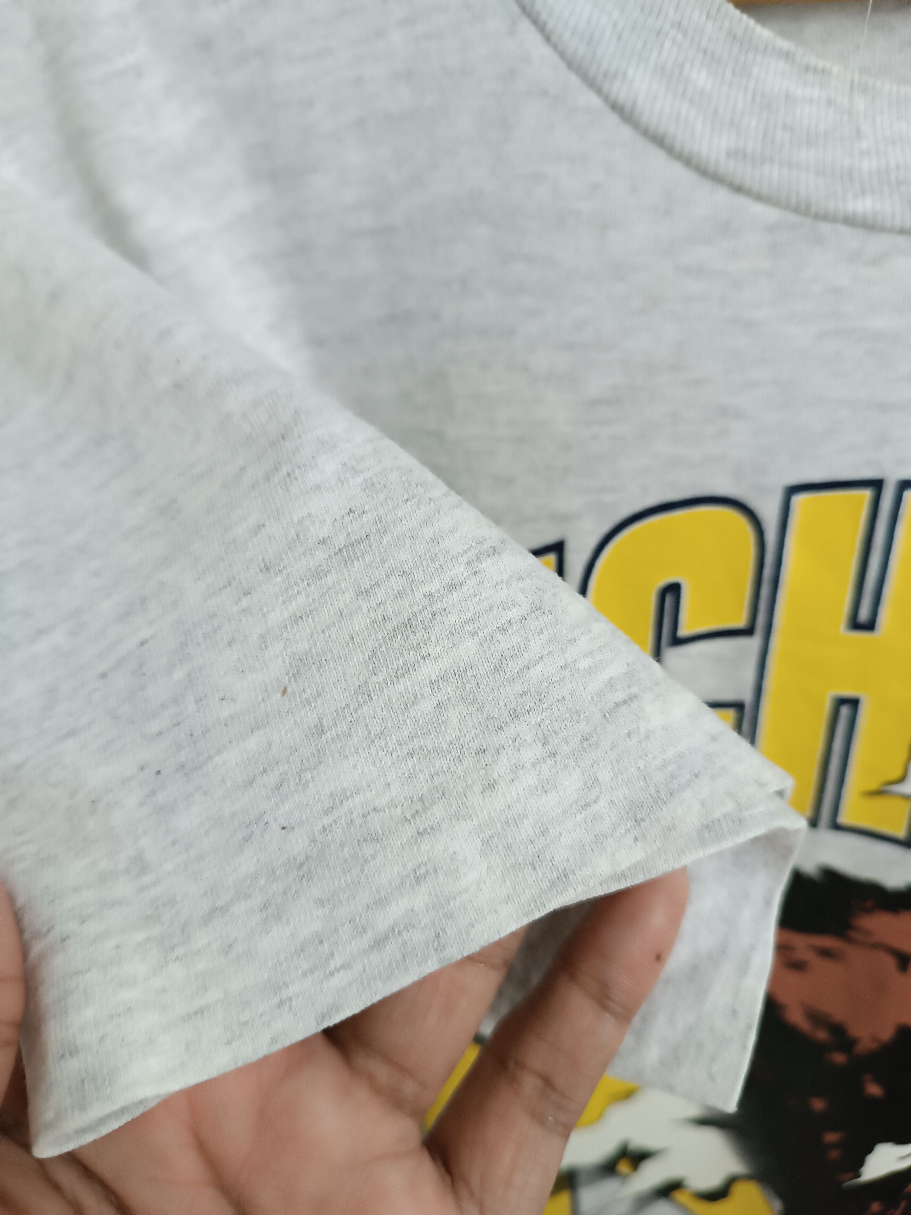 NFL VINTAGE 90'S MICHIGAN WOLVERINE BACKHIT TEE Size US M / EU 48-50 / 2 - 13 Thumbnail