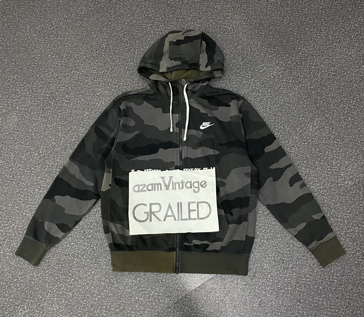 Nike Nike Woodlands Camo Hoodie Size US M / EU 48-50 / 2 - 8 Thumbnail