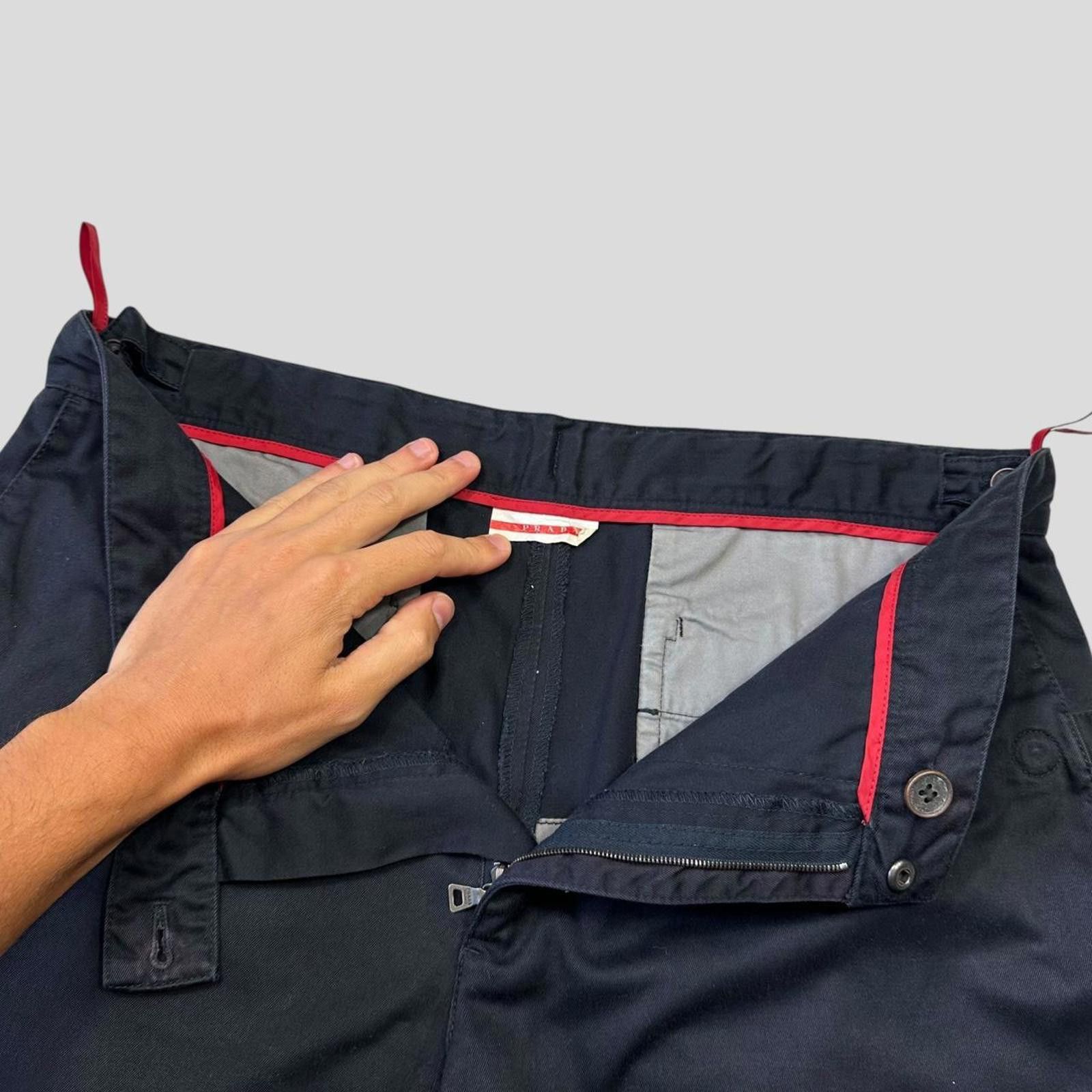 Prada Prada Sport 2003 Challenge Reinforced Logo Shorts 33-36 Size US 34 / EU 50 - 8 Thumbnail