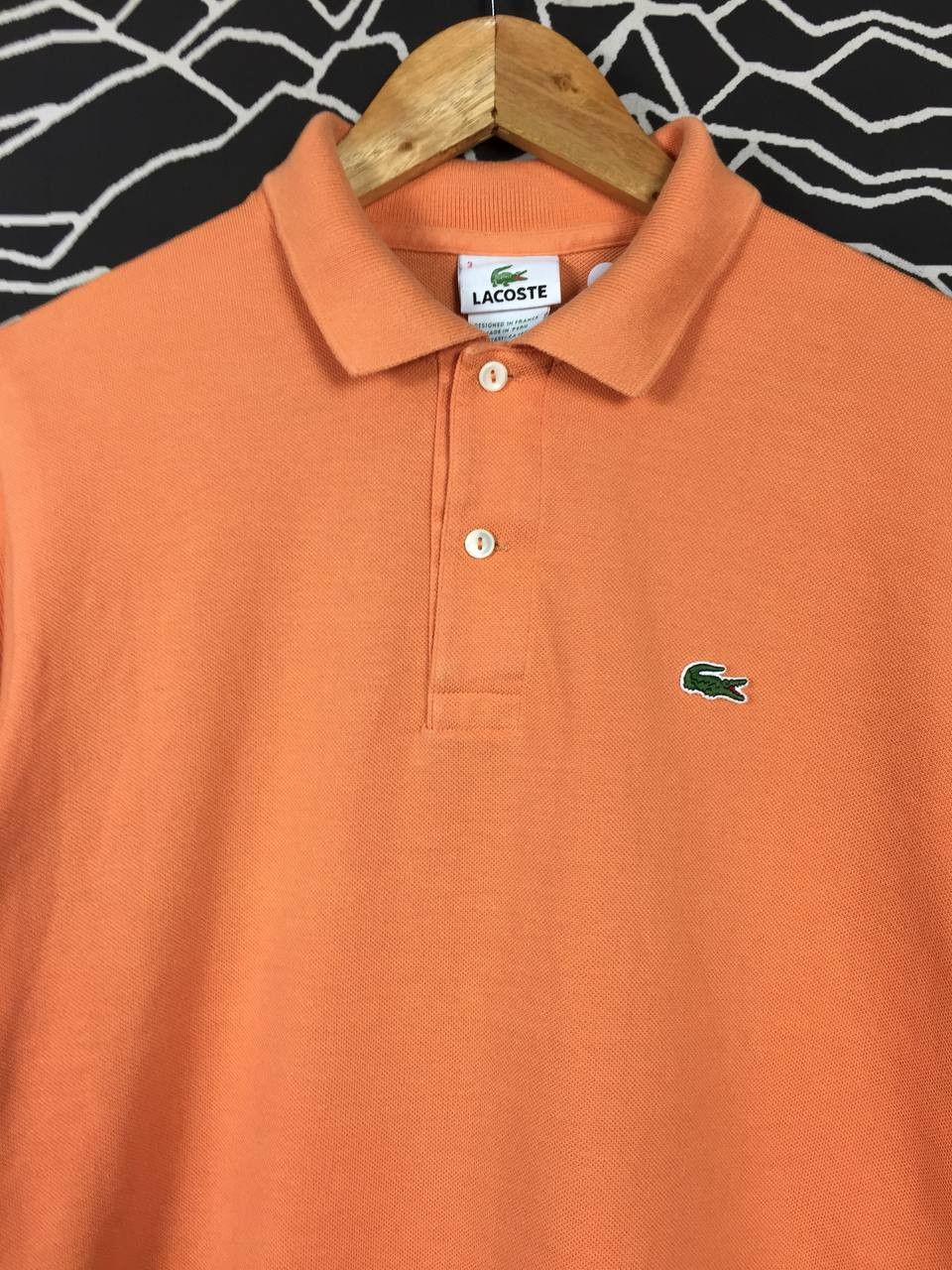 Lacoste × Vintage Vtg Lacoste Embroidered Logo Classic Polo Tee Size 3 Size US M / EU 48-50 / 2 - 3 Thumbnail