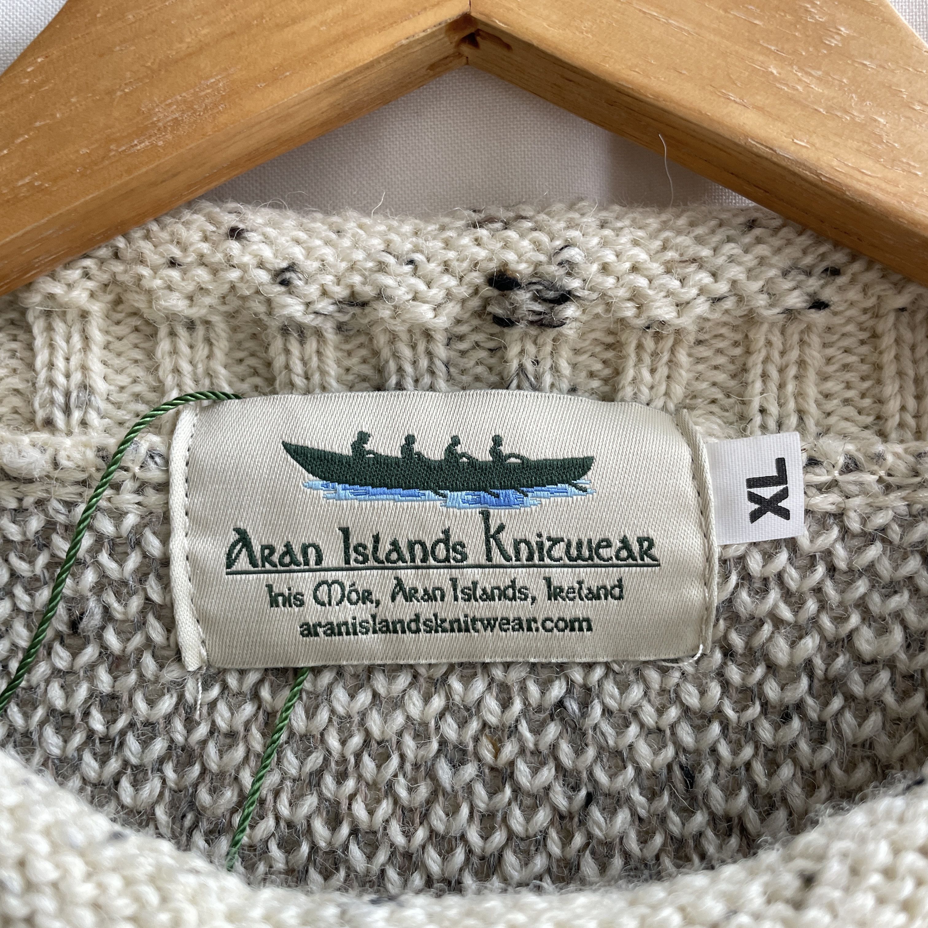 Aran Isles Knitwear Aran Islands Knitwear Sheep Cable Knit Traditional Sweater Size US XL / EU 56 / 4 - 9 Thumbnail