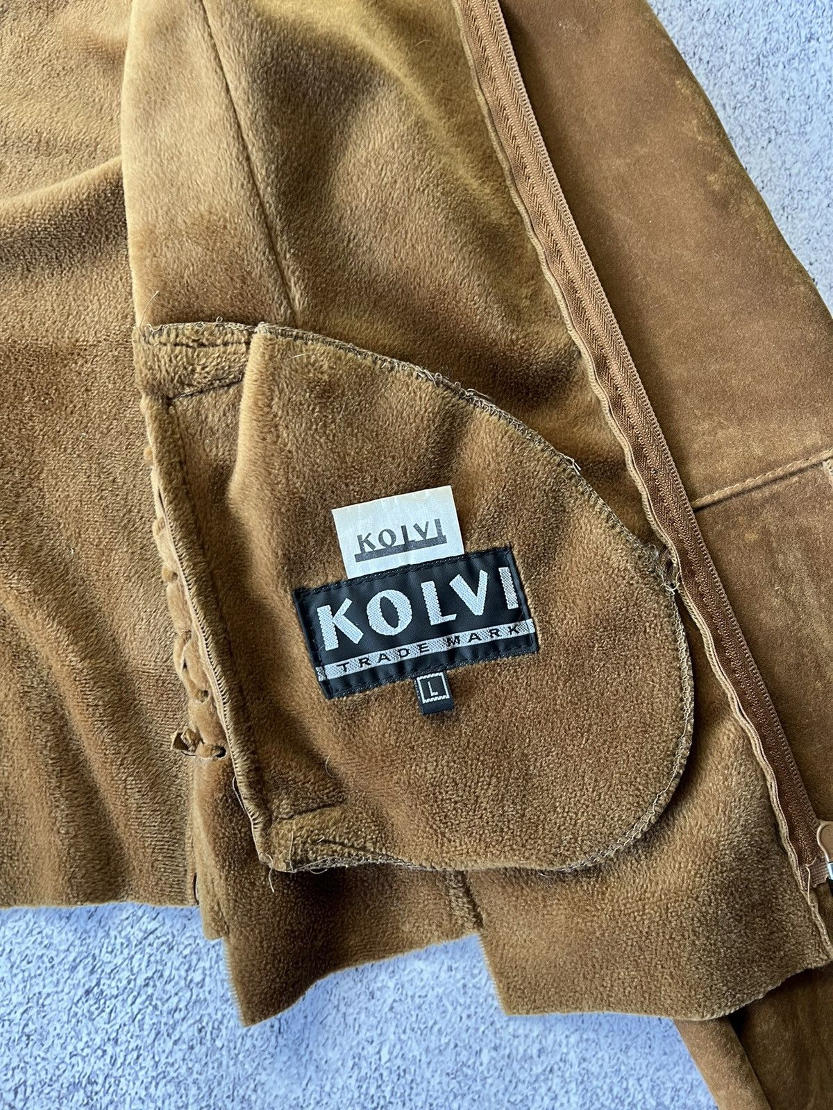 Japanese Brand Vintage Fringed Leather Suede Cowboy Western Jacket Size L / US 10 / IT 46 - 18 Thumbnail