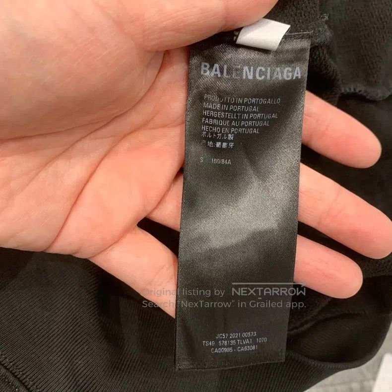 Balenciaga Balenciaga Black Double Hook Hoodie Size US S / EU 44-46 / 1 - 5 Thumbnail