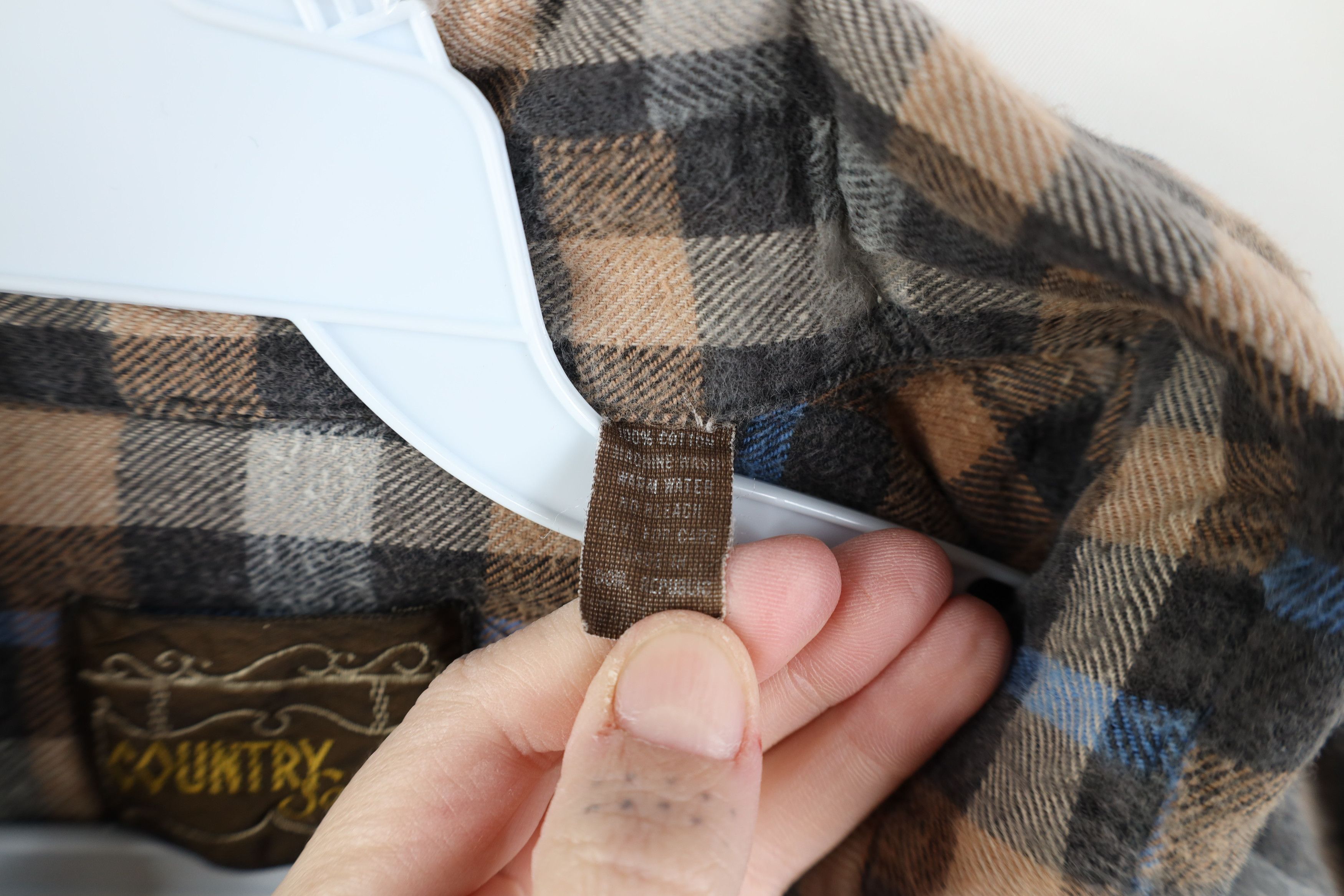 Vintage Vintage 70s Streetwear Flannel Collared Button Shirt Plaid Size US XL / EU 56 / 4 - 7 Thumbnail