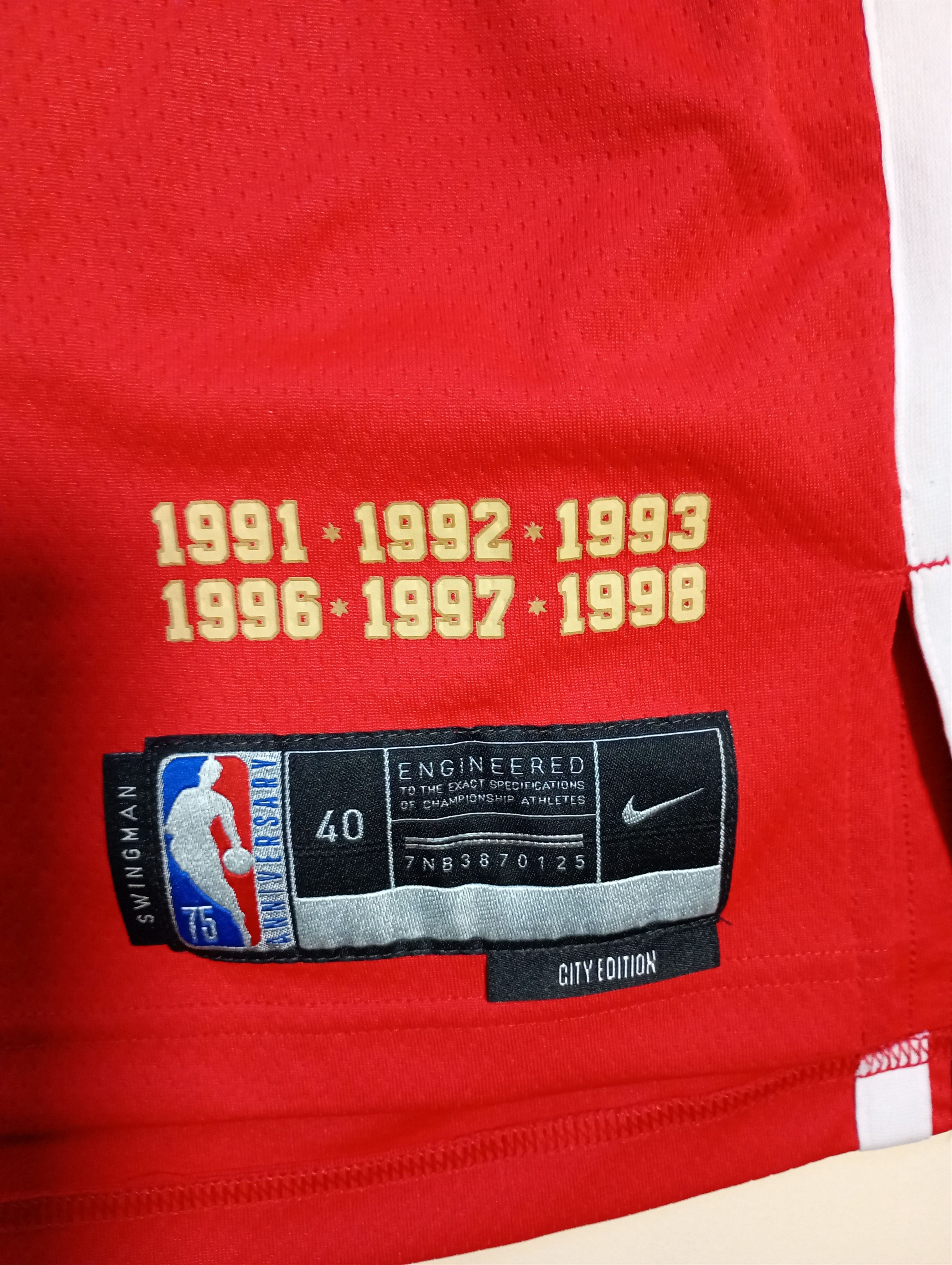 NBA × Nike Nike Chicago Bulls Jersey 8 Zach Lavine 2021-2022 Size US S / EU 44-46 / 1 - 7 Thumbnail