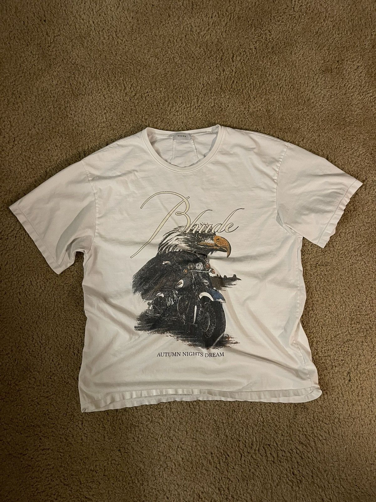 Rhude RHUDE EAGLE DREAM T-SHIRT Size US M / EU 48-50 / 2 - 1 Thumbnail