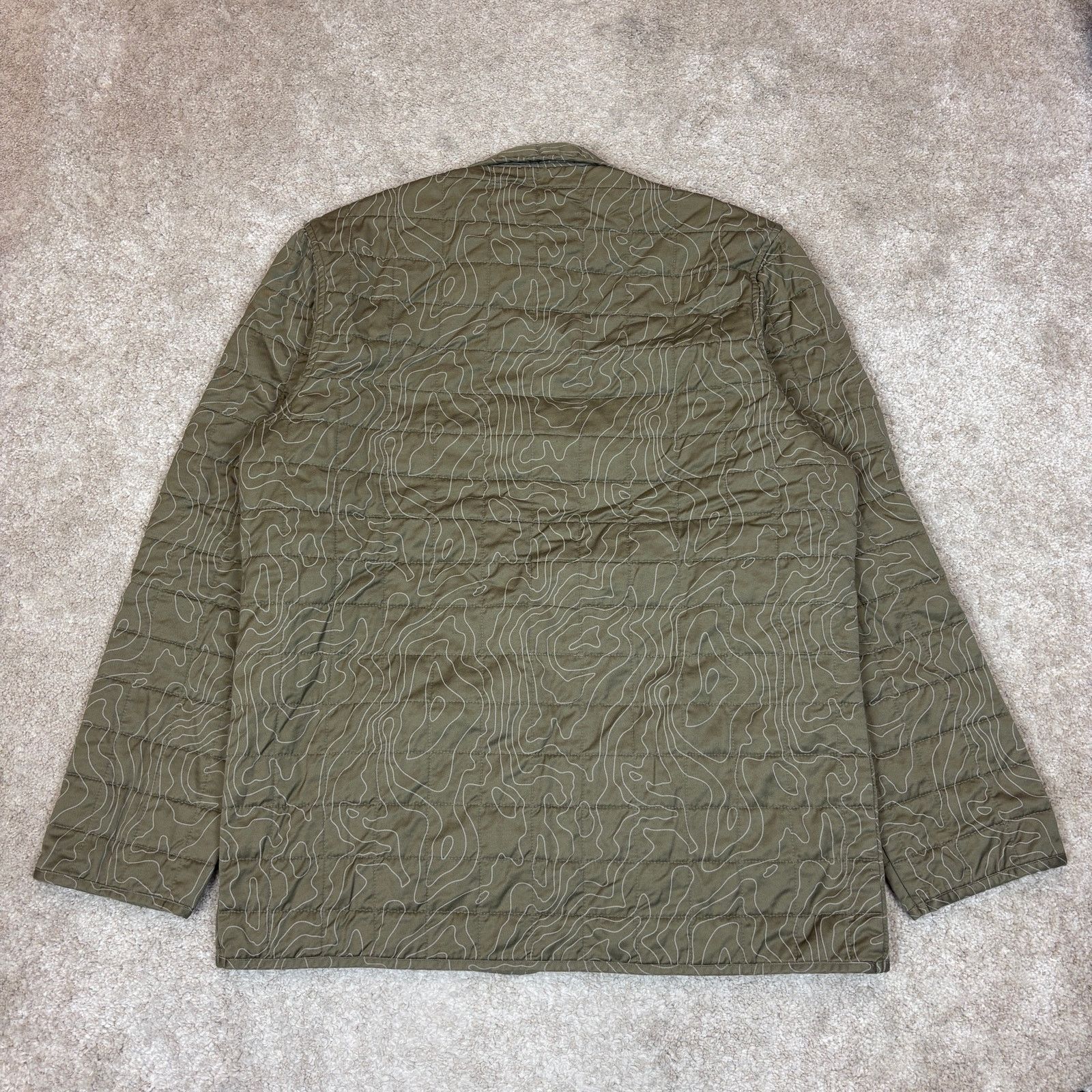 Alex Crane Alex Crane Quilted Kite Jacket Tank Maps Men's XL Military Size US XL / EU 56 / 4 - 3 Thumbnail
