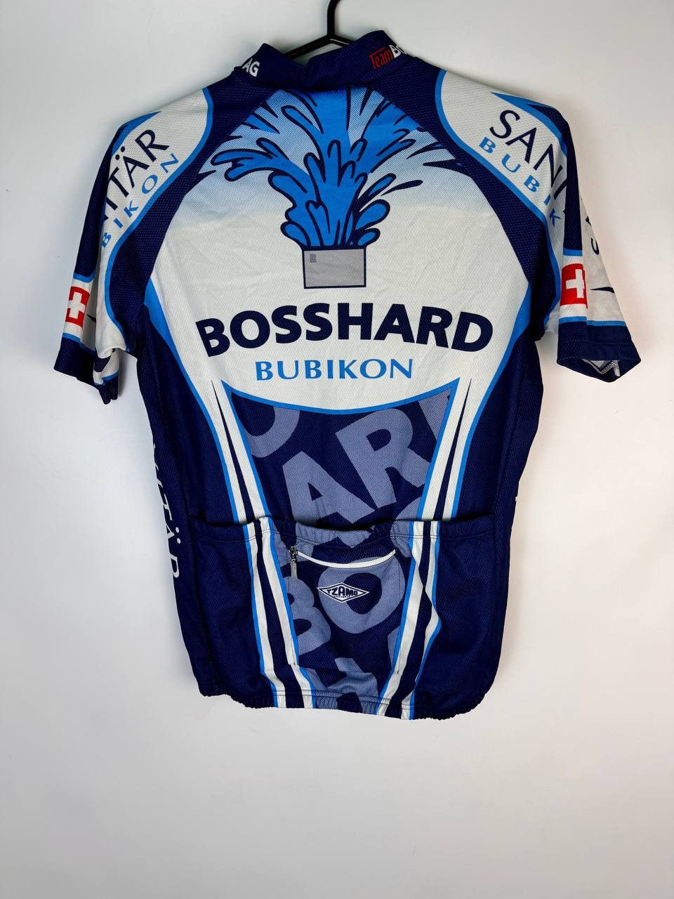 Vintage Vintage tzamo cycling jersey Swiss shirt Size US S / EU 44-46 / 1 - 2 Thumbnail