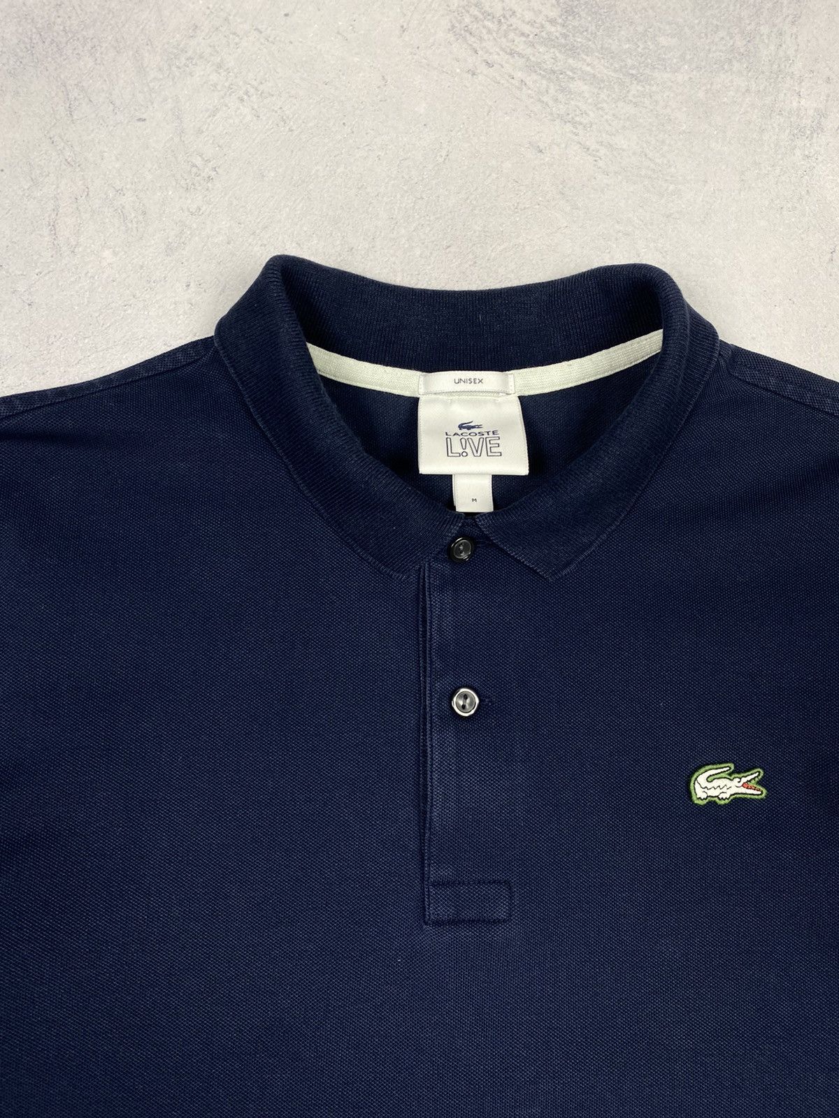 Lacoste Lacoste Basic Dark Blue Polo T Shirt Size US M / EU 48-50 / 2 - 5 Thumbnail