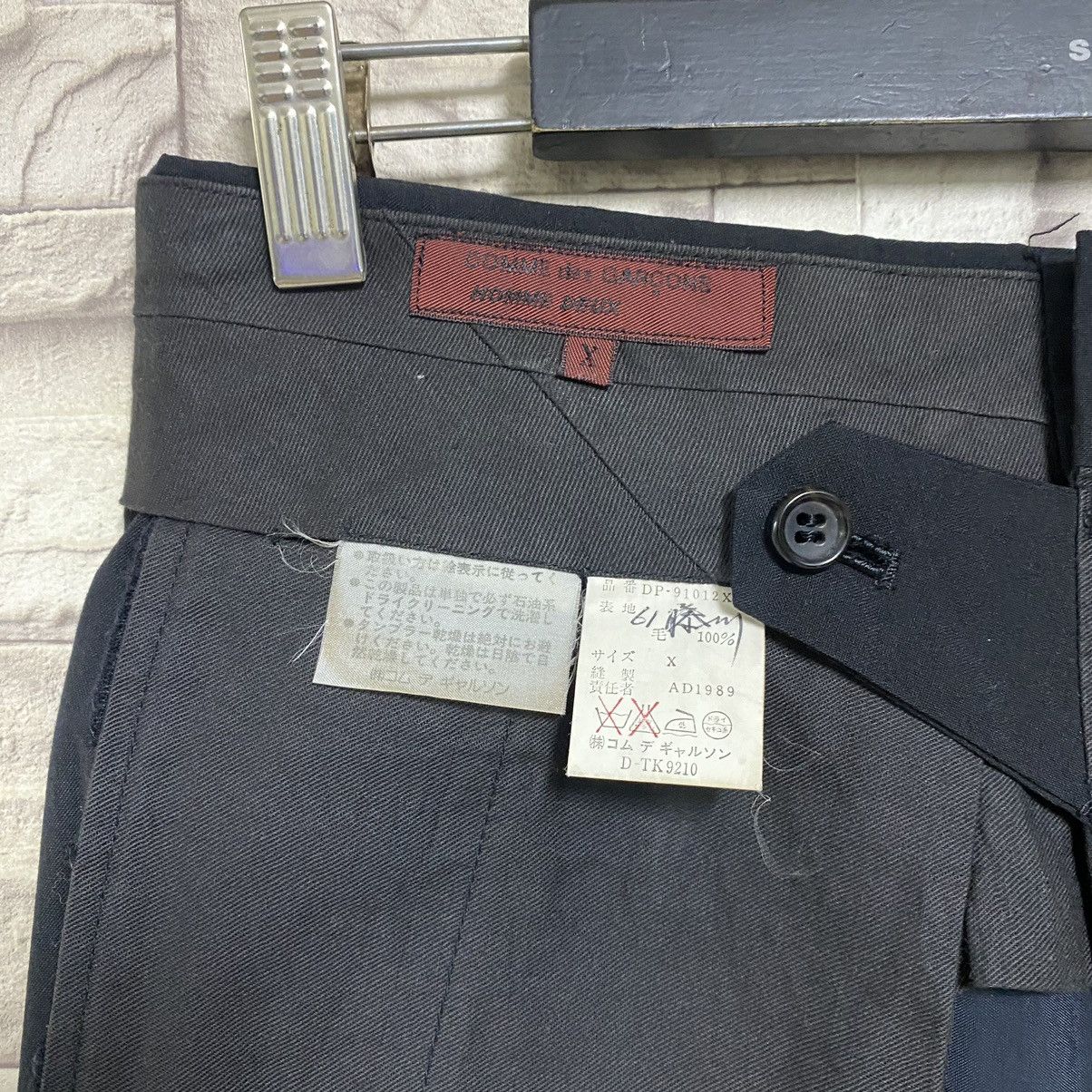 Comme des Garcons Homme AD1989 Comme des Garcons Homme Deux Wool Baggy Pants Size US 31 - 25 Thumbnail