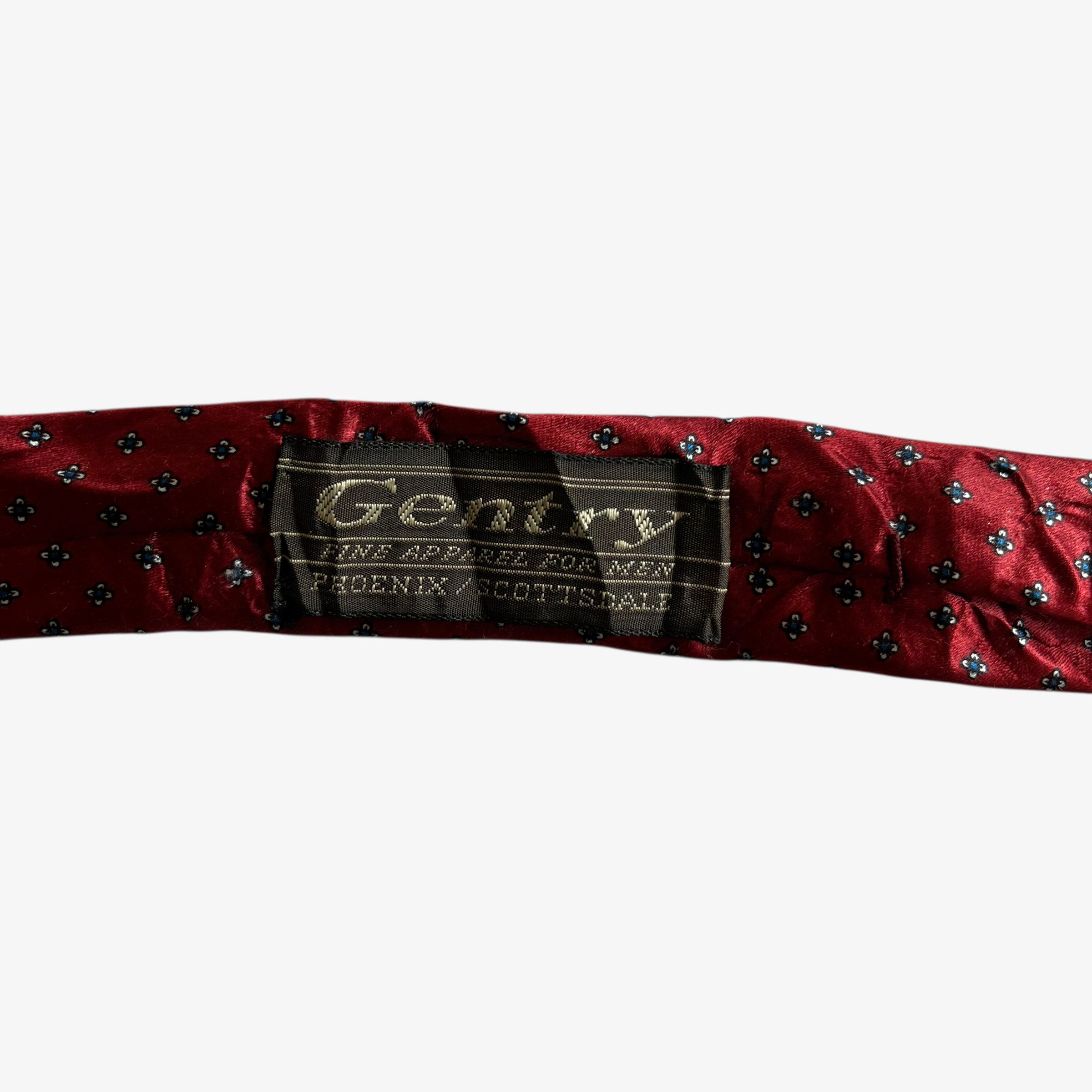 Oscar De La Renta Vintage 80s Oscar De La Renta Abstract Floral Print Silk Tie Size ONE SIZE - 3 Thumbnail