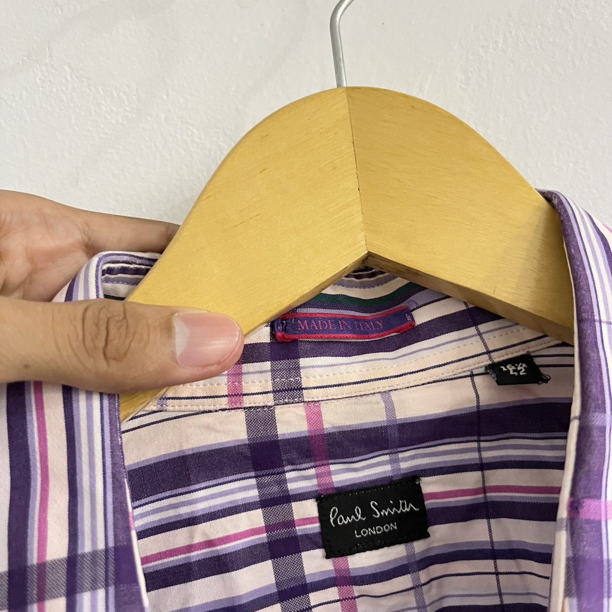 Paul Smith Paul Smith Patterned Button Up Shirt Size US L / EU 52-54 / 3 - 5 Thumbnail
