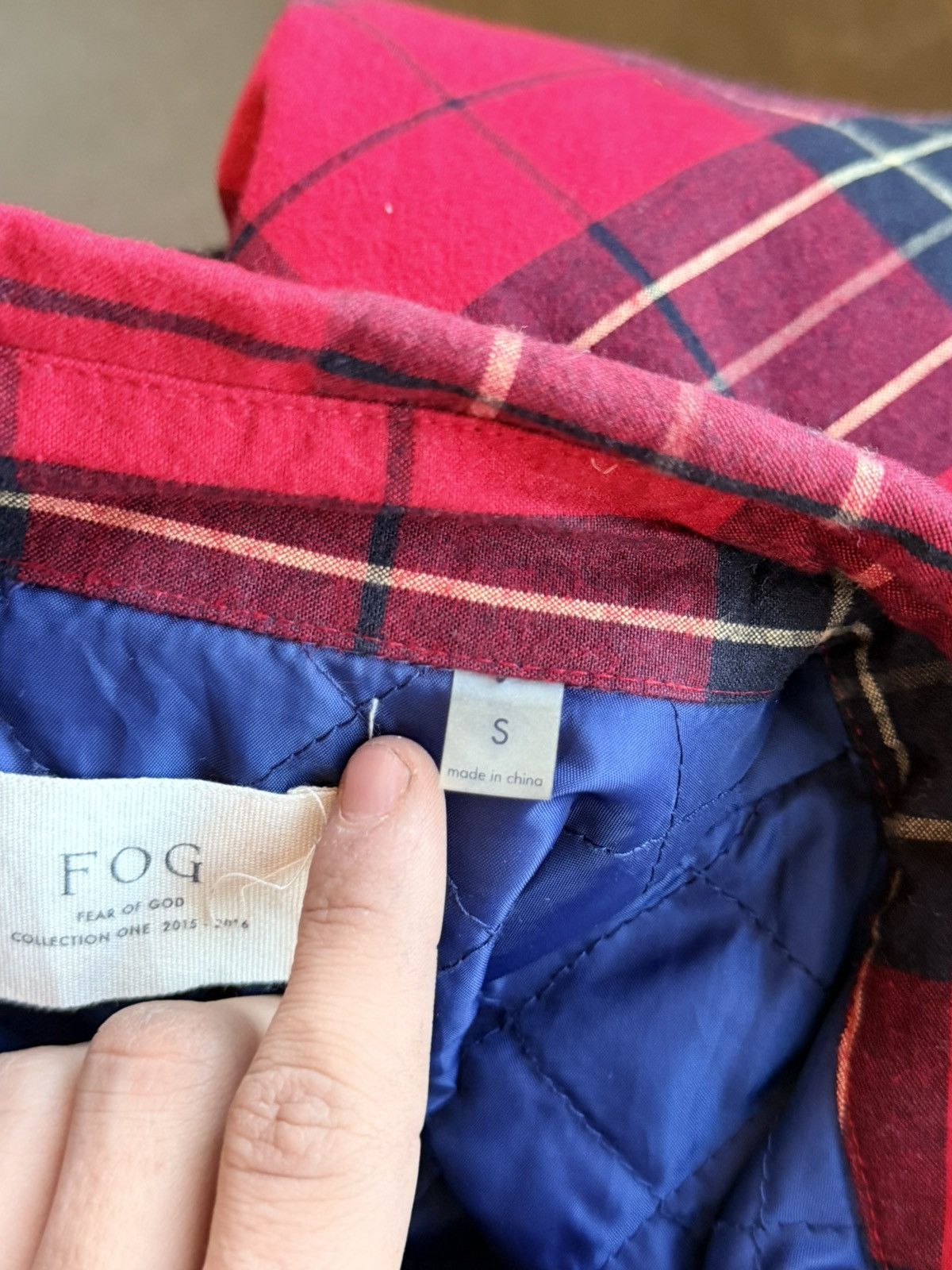 FOG Fog Plaid Button Up Size US S / EU 44-46 / 1 - 4 Thumbnail
