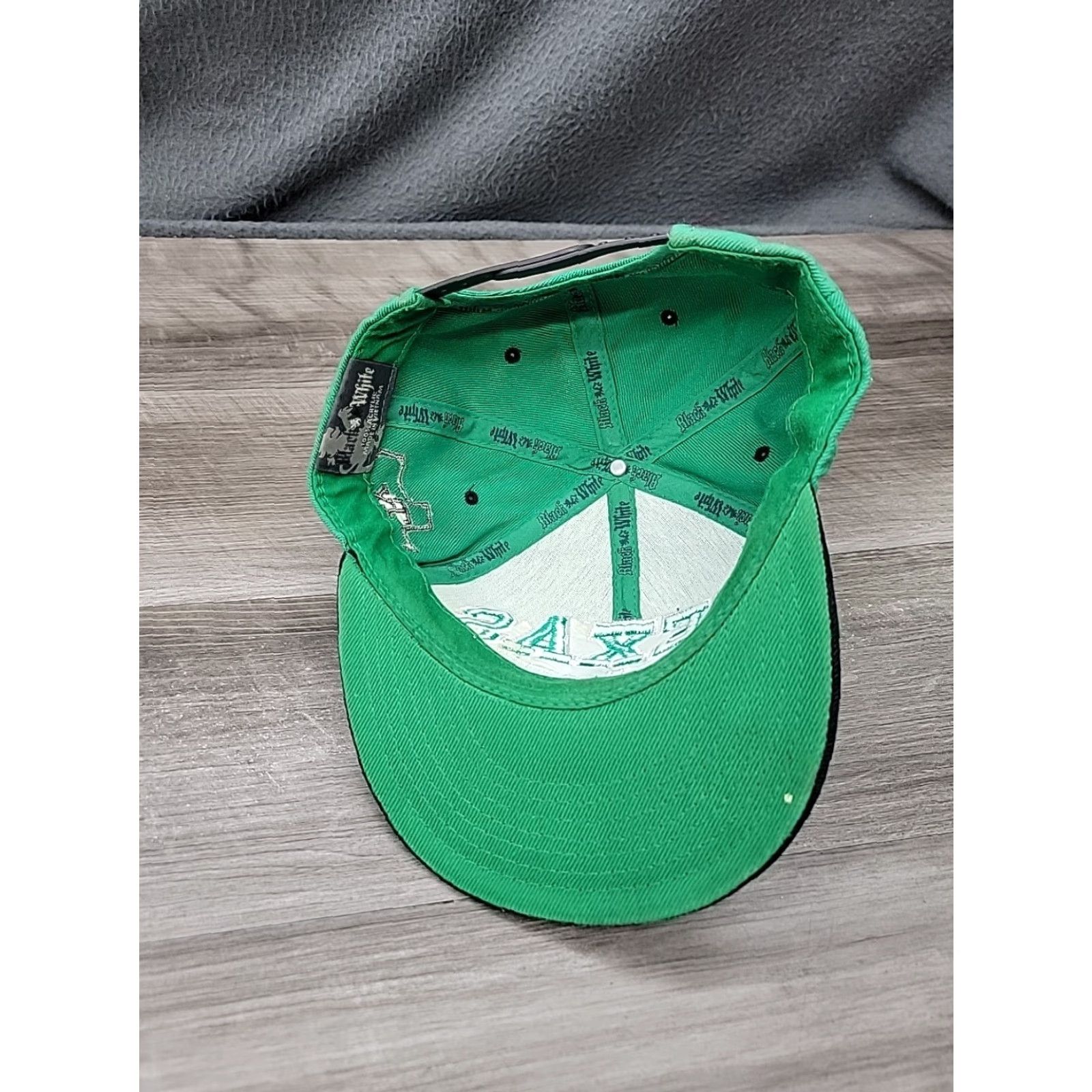 Vintage Y2k TEXAS Hat Cap Green Snapback Big Embroidered Spellout Black/white Baseball Cap Unisex Adults Adjustable Snapback) Size ONE SIZE - 6 Thumbnail