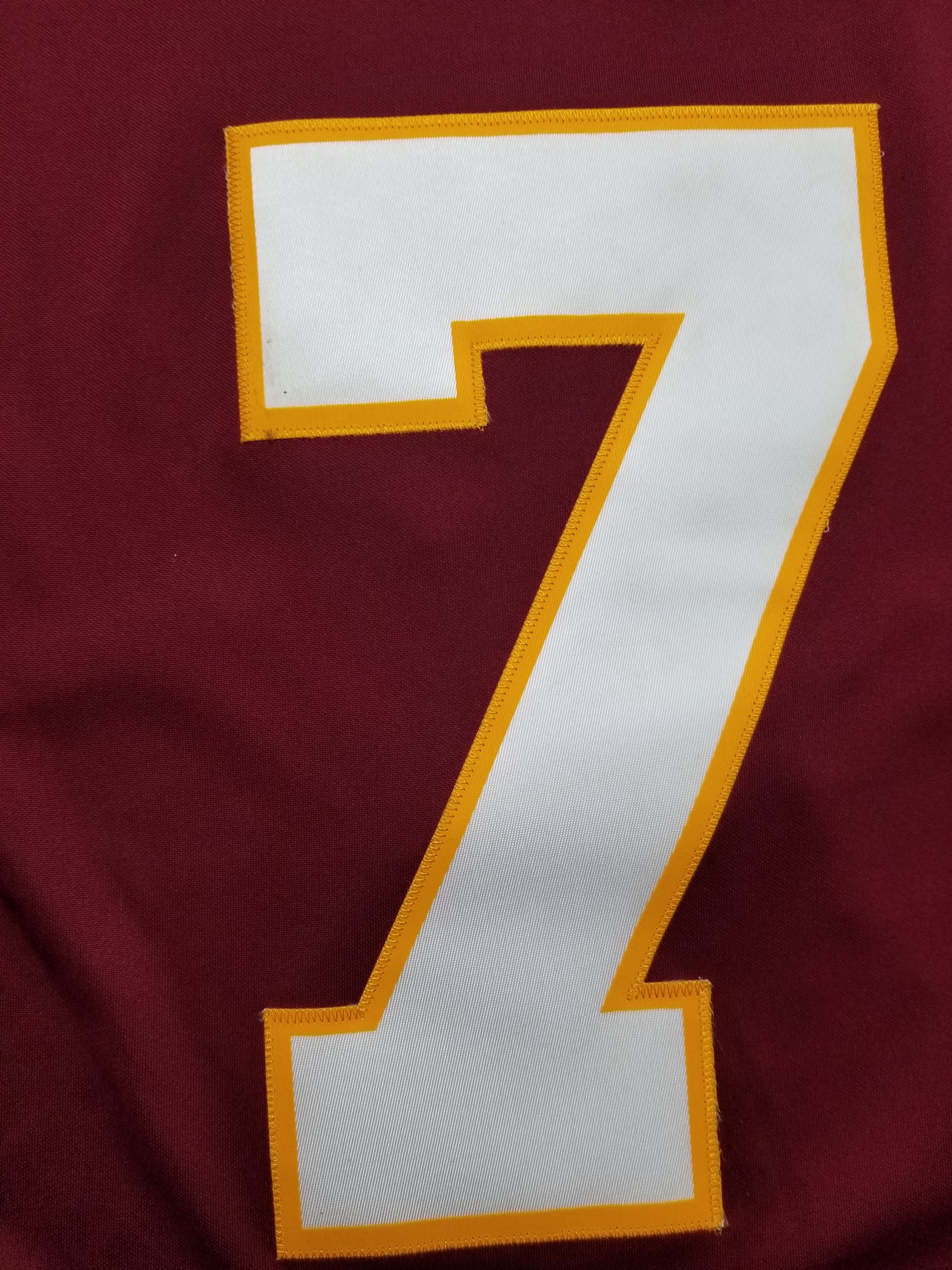 Nike Dwayne Haskins #7 Washington Redskins Limited Sewn Jersey Size US L / EU 52-54 / 3 - 14 Thumbnail