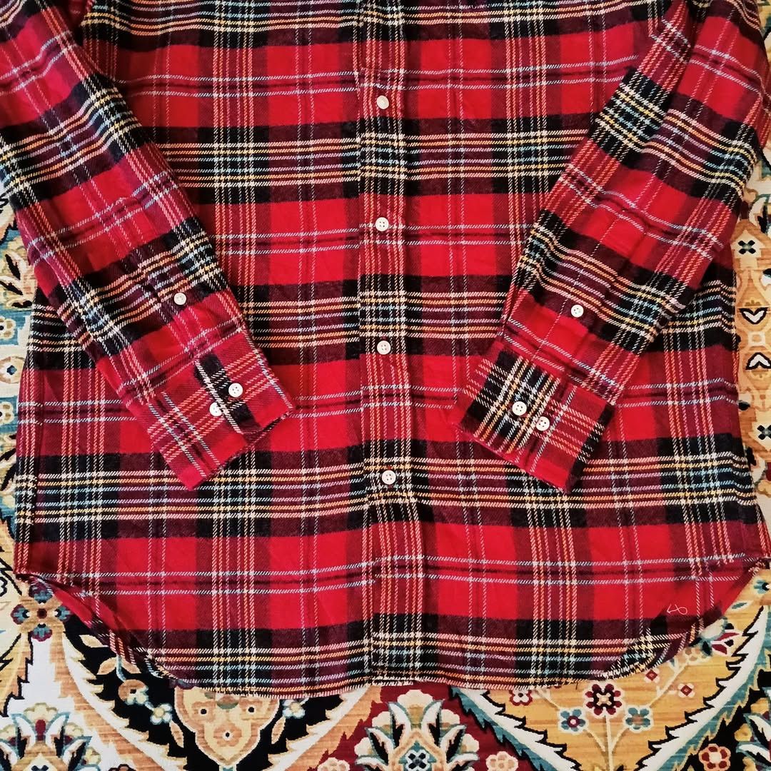 McGregor Mc GREGOR Flannel Shirt Long Slave ( M ) Size US M / EU 48-50 / 2 - 6 Thumbnail