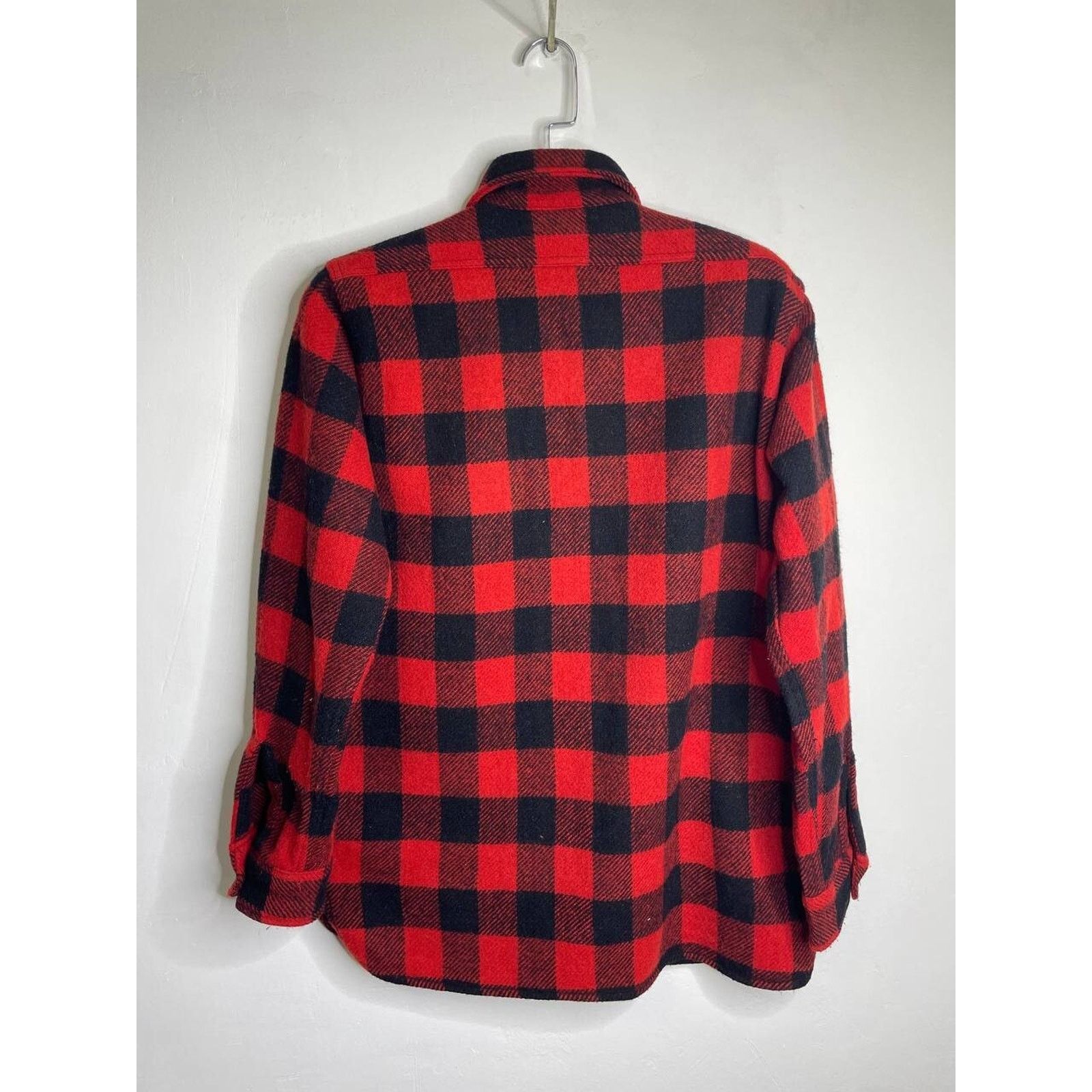 King Vintage King Kole Wool Flannel Shirt Plaid S Made in USA Size US S / EU 44-46 / 1 - 6 Thumbnail